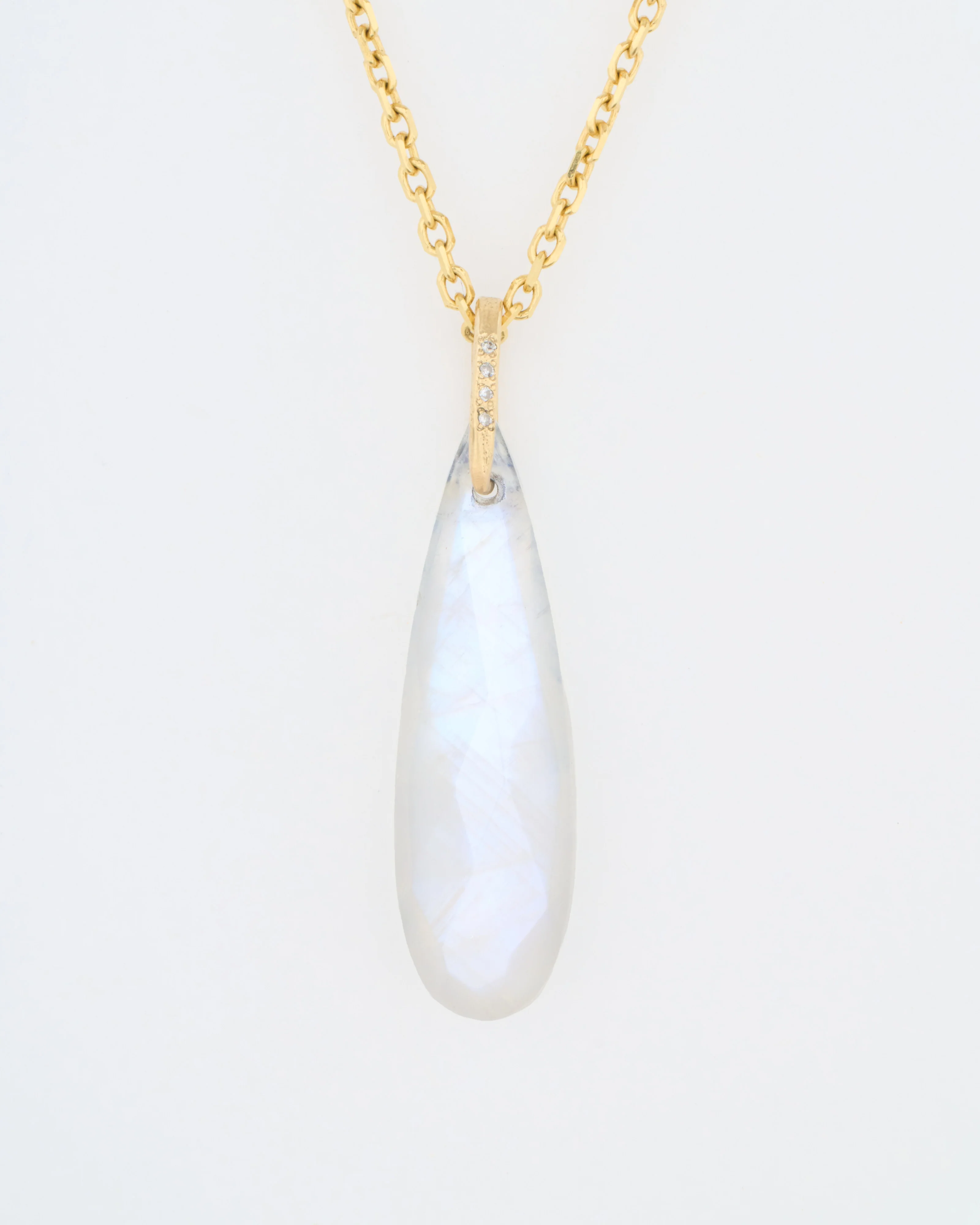 moonstone drop pendant - Image 2