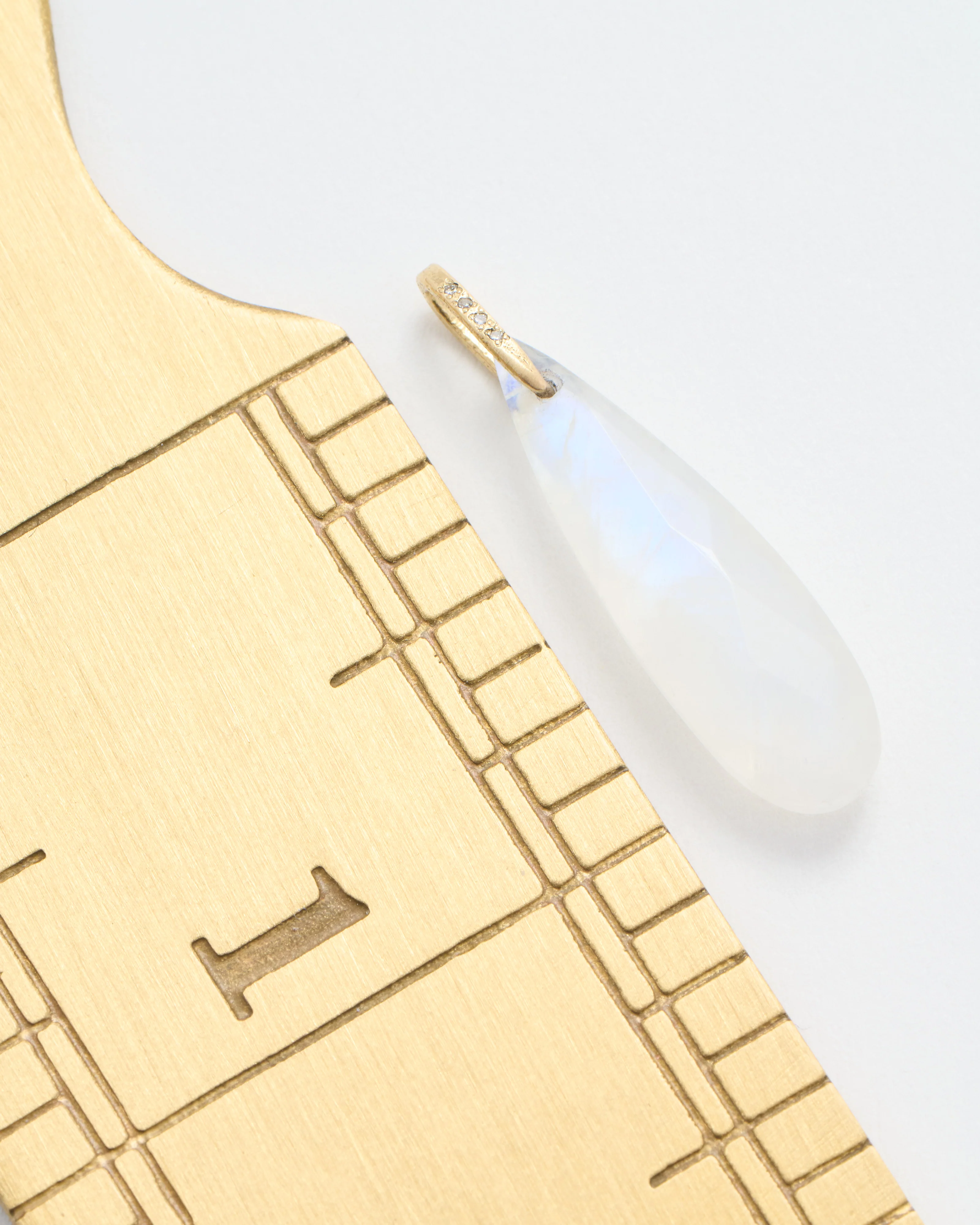 moonstone drop pendant - Image 5