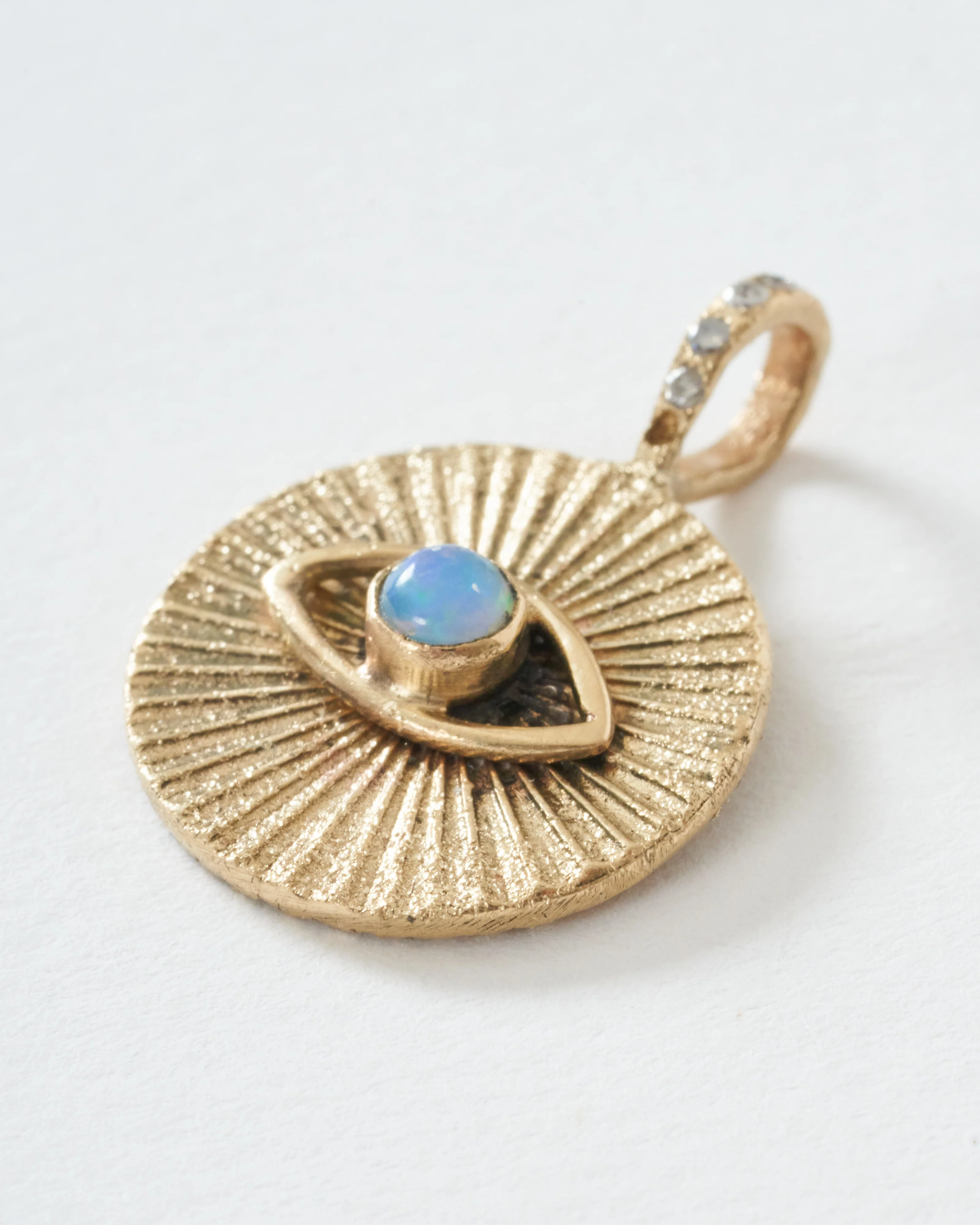 opal eye aura coin - Image 2
