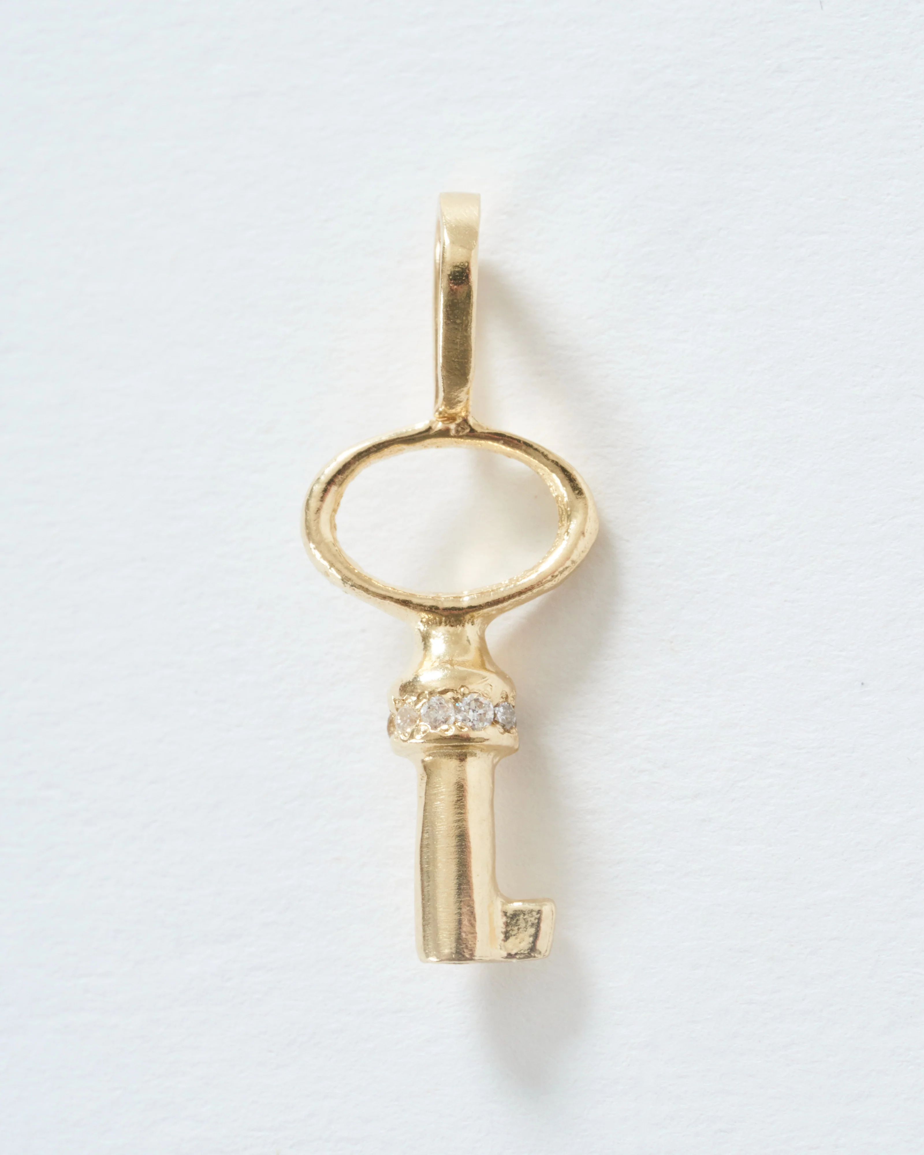 oval key charm