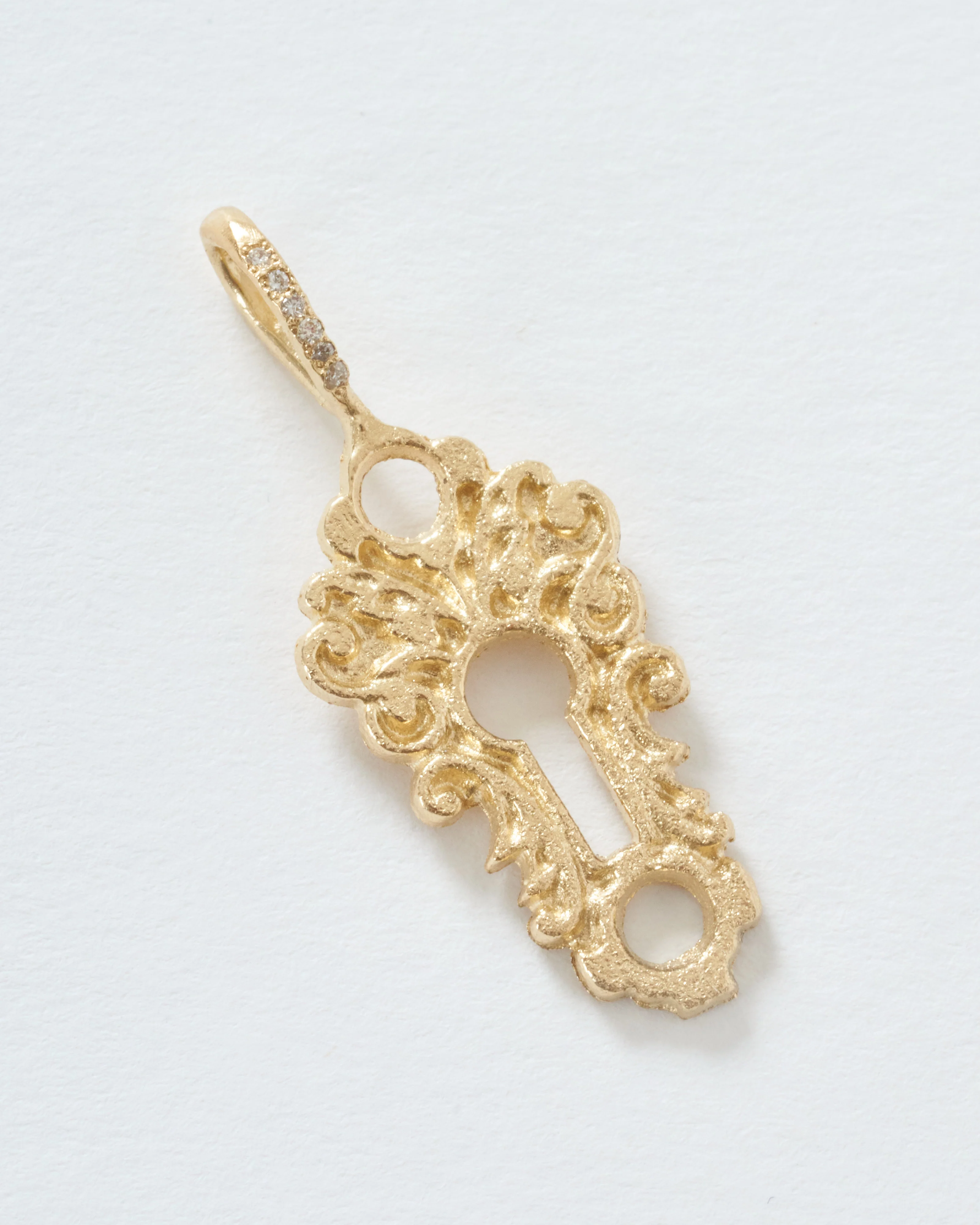 scroll key plate charm - Image 2