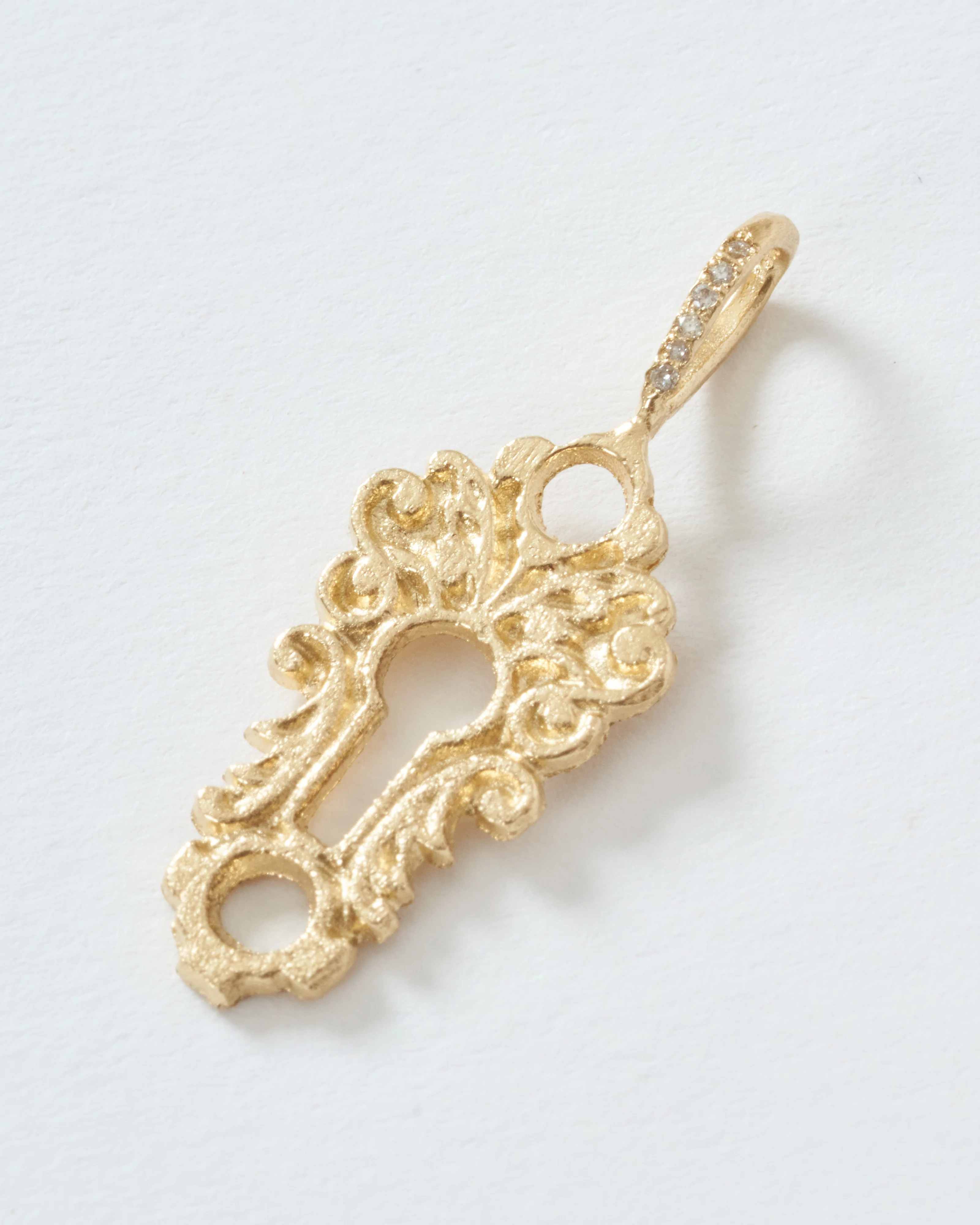 scroll key plate charm - Image 3