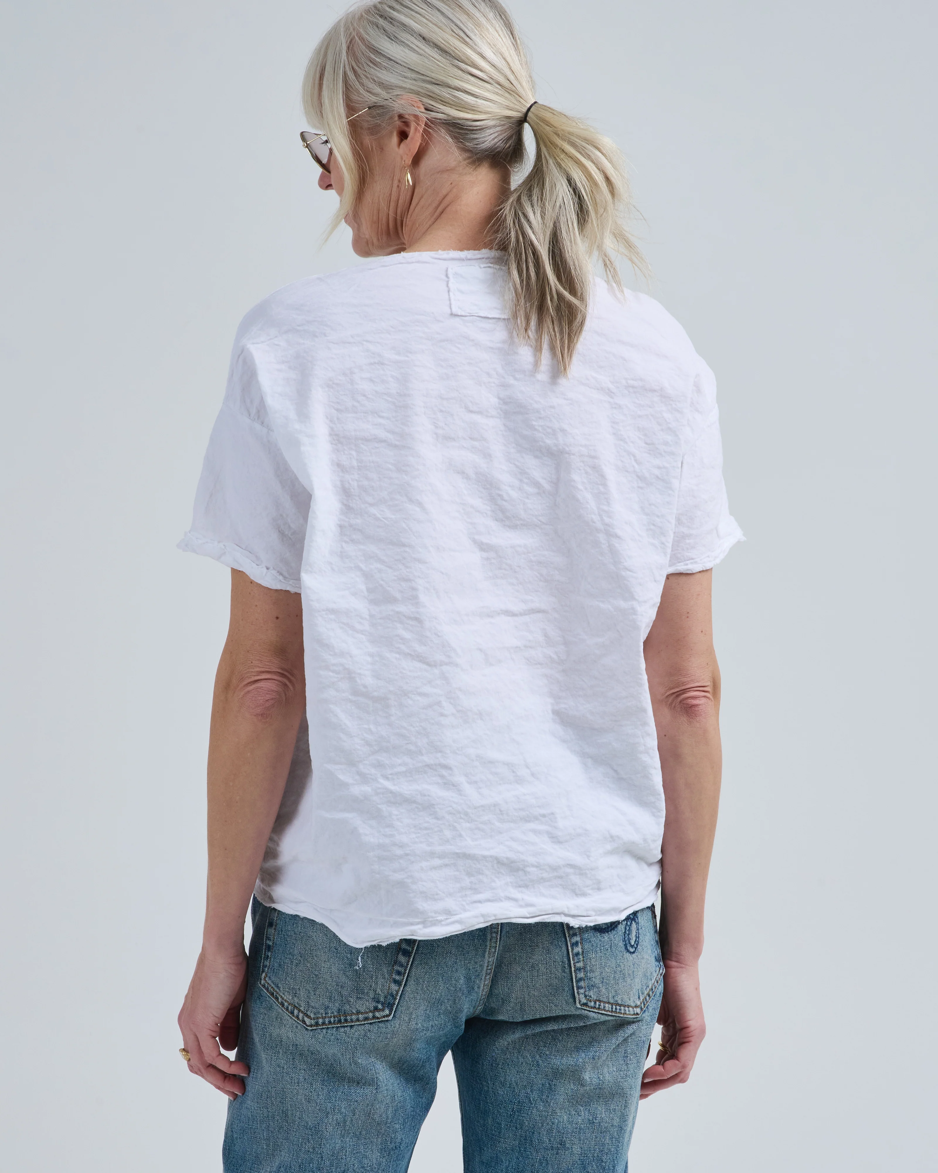 cotton wrinkled blouse - Image 3
