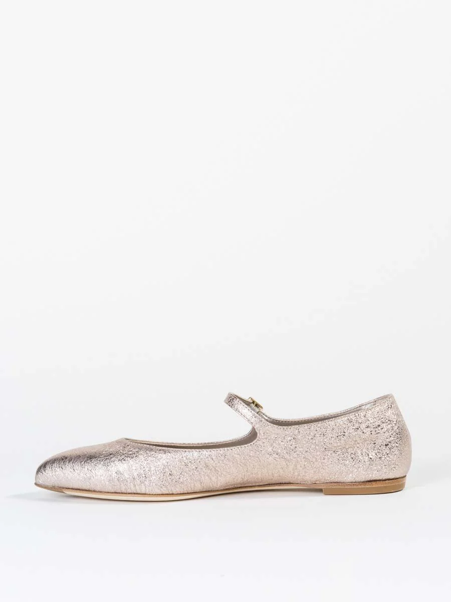 ballet reffy flat - metallic - Image 2