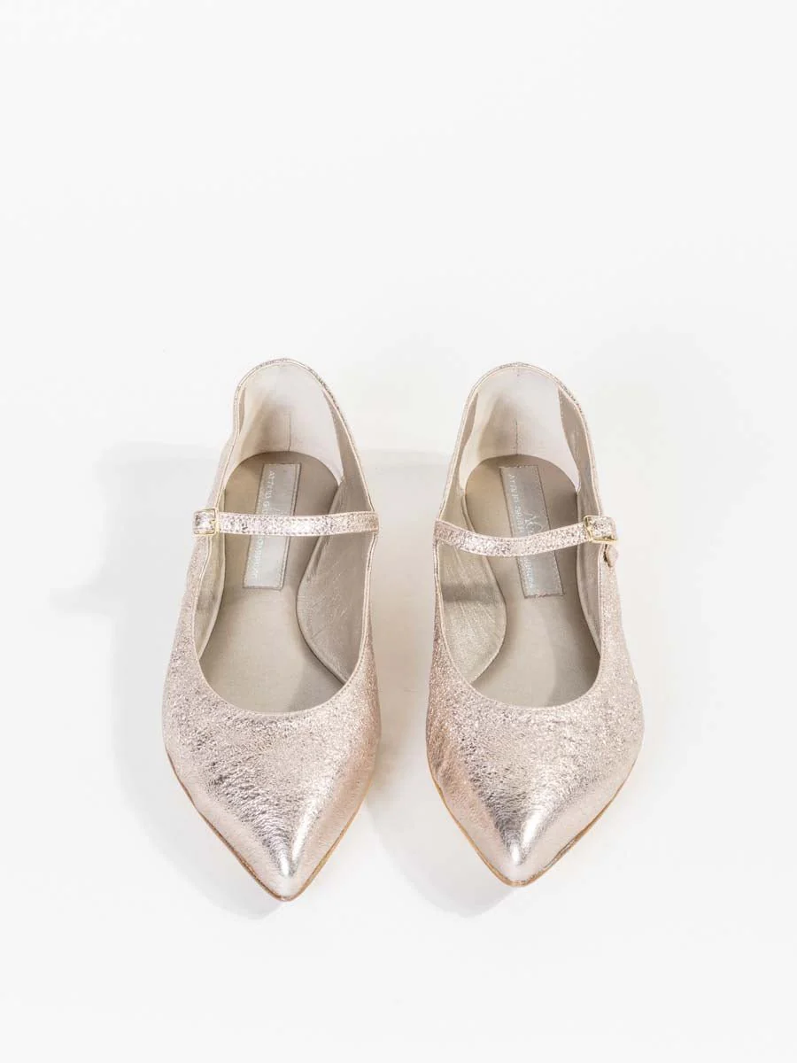 ballet reffy flat - metallic - Image 3