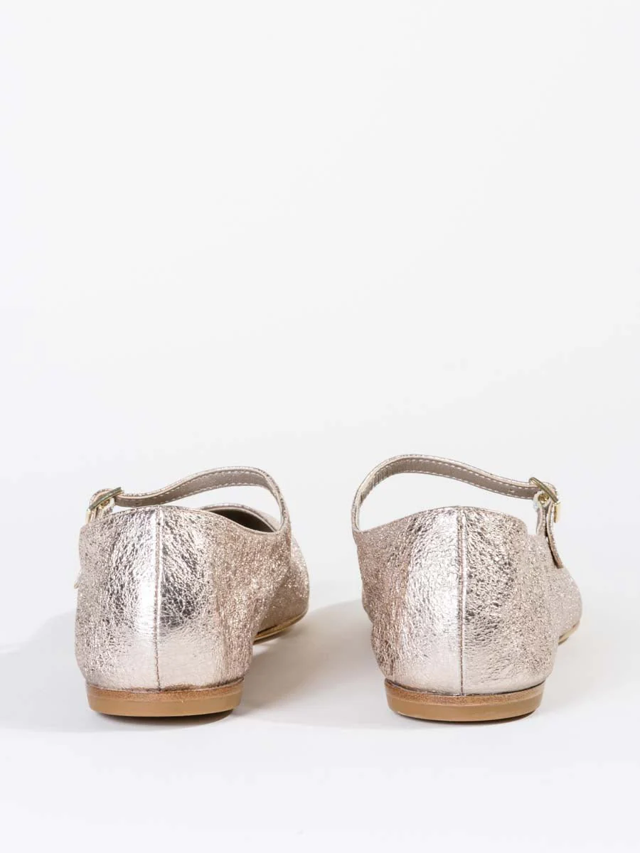 ballet reffy flat - metallic - Image 4