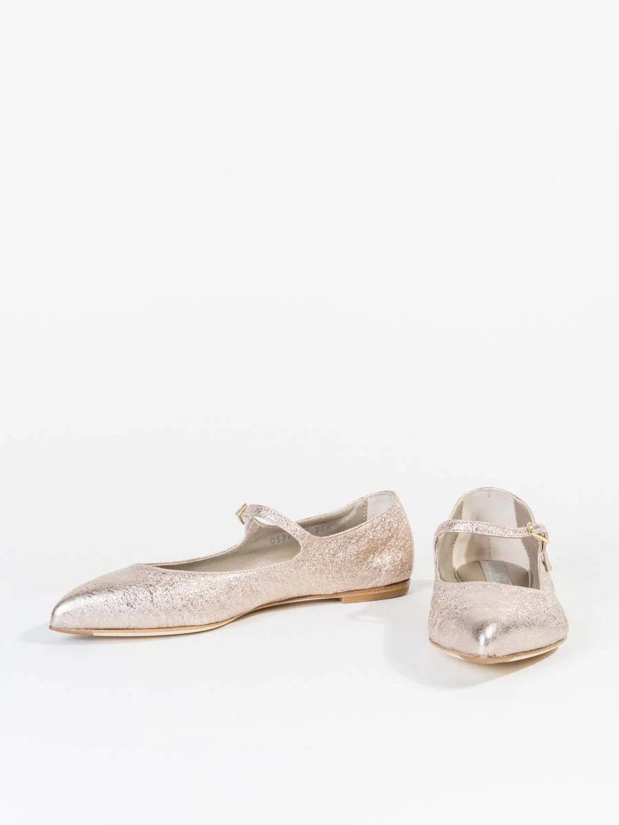ballet reffy flat - metallic - Image 6