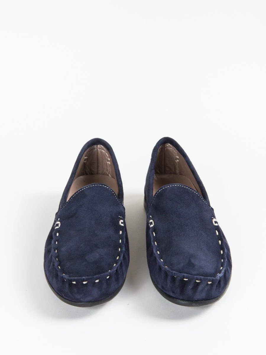moccasin - navy - Image 3