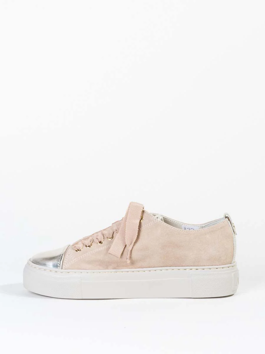 platform sneaker - gold marble - Image 2