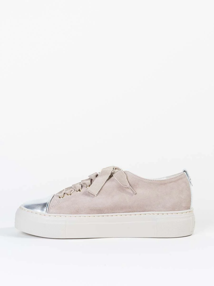 platform sneaker - silver dust - Image 2