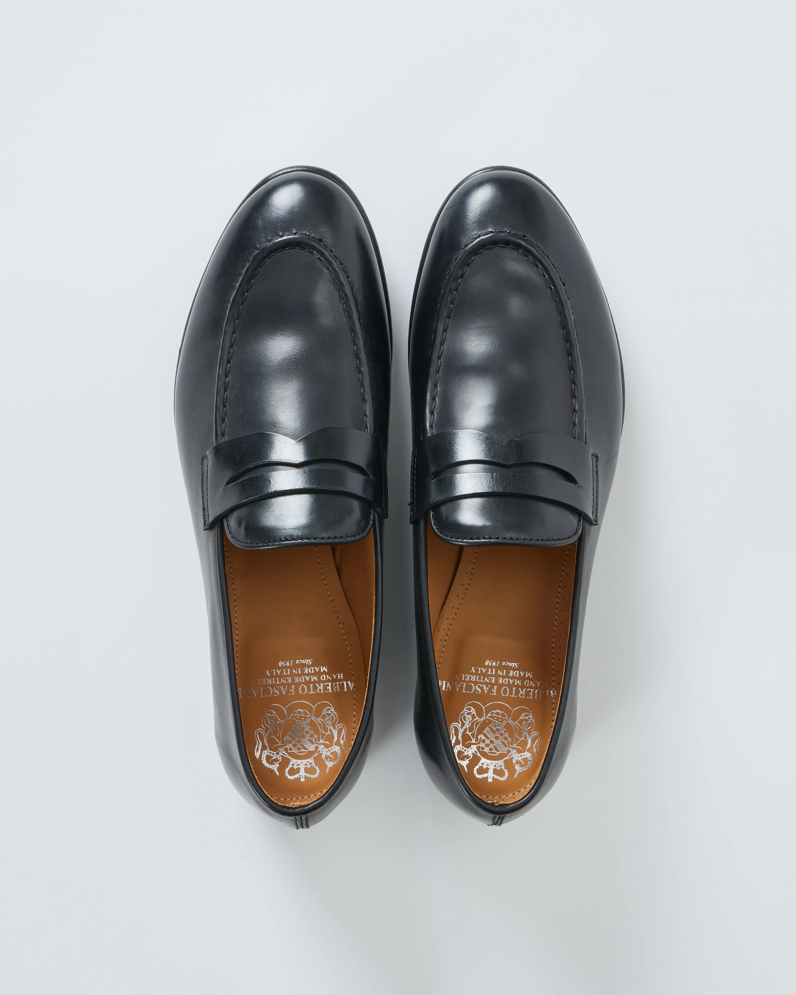 black calf penny loafer - Image 2