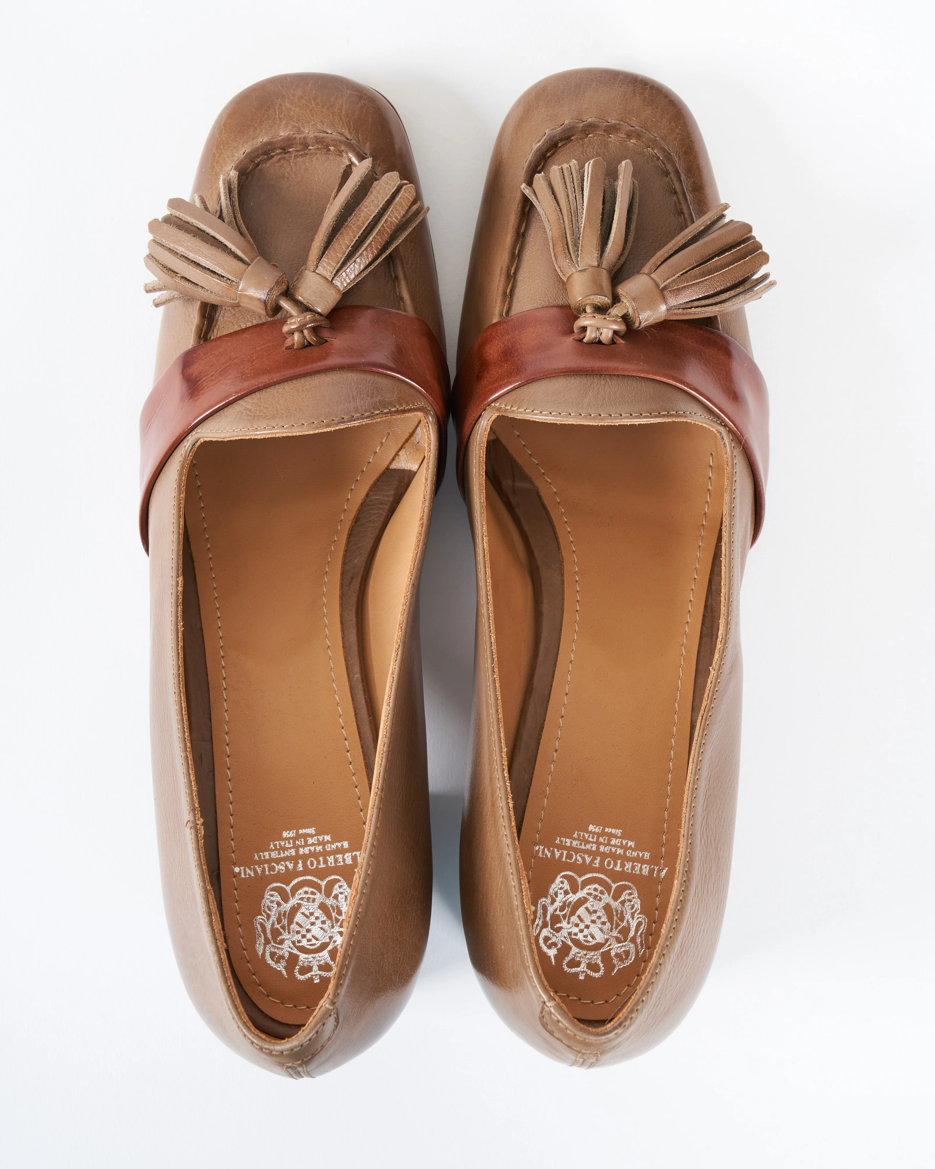 dunia diva greige bruciato heel - greige leather - Image 3