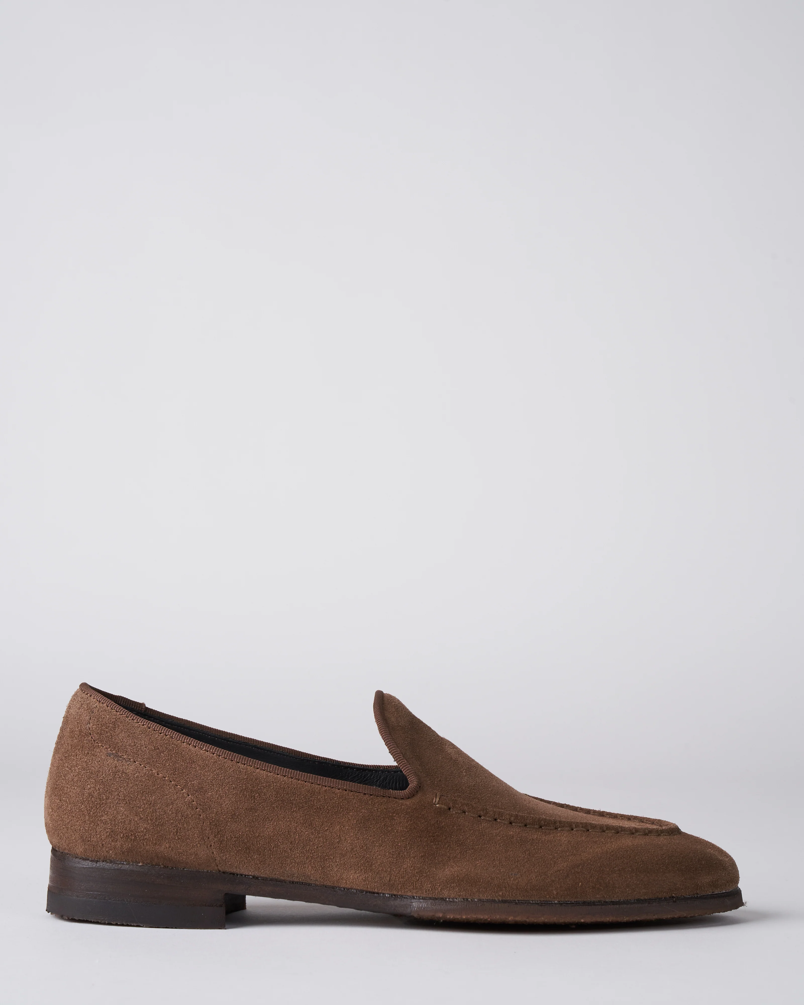 suede sesamo loafer/rubbler sole - sesamo suede - Image 2