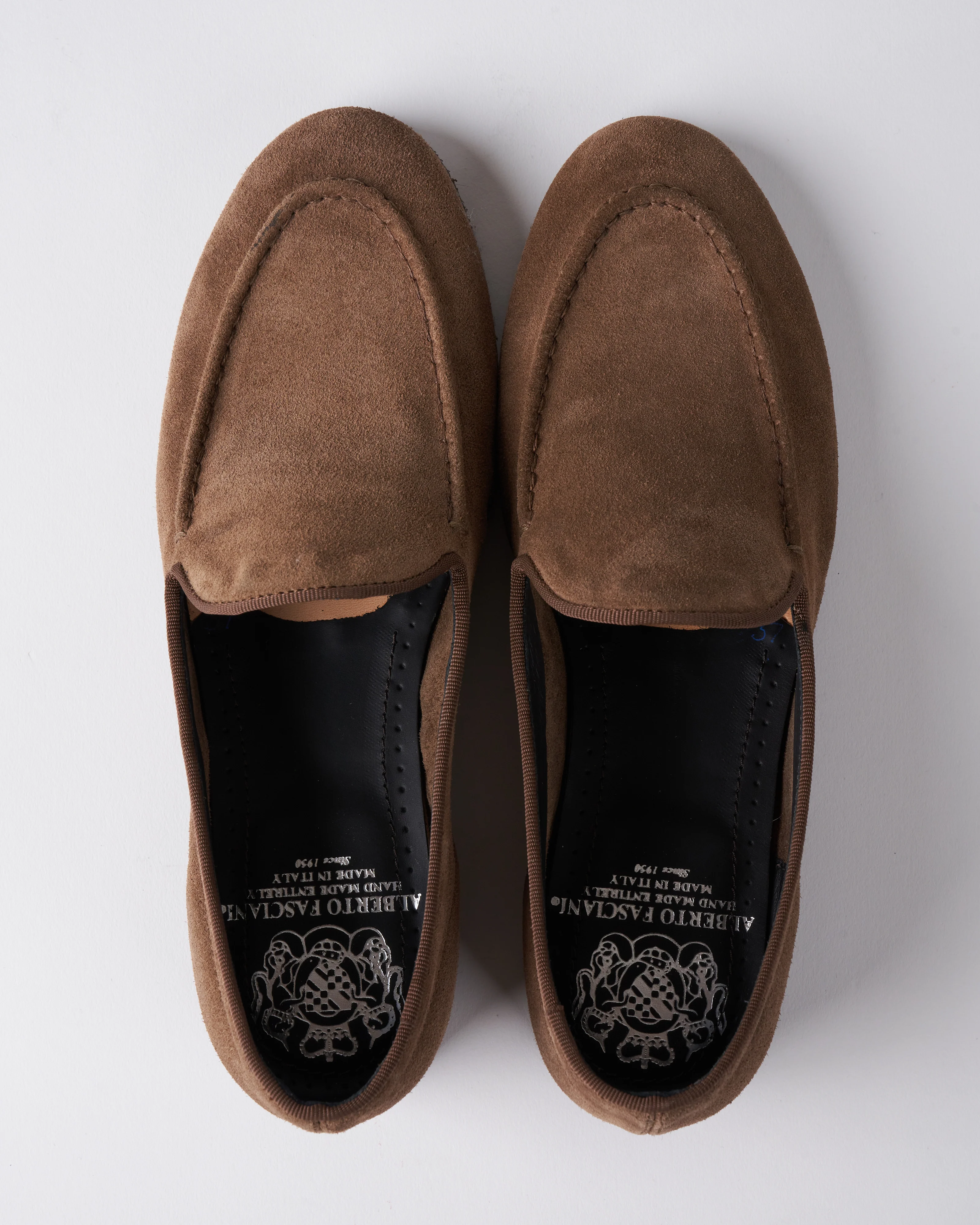 suede sesamo loafer/rubbler sole - sesamo suede - Image 3