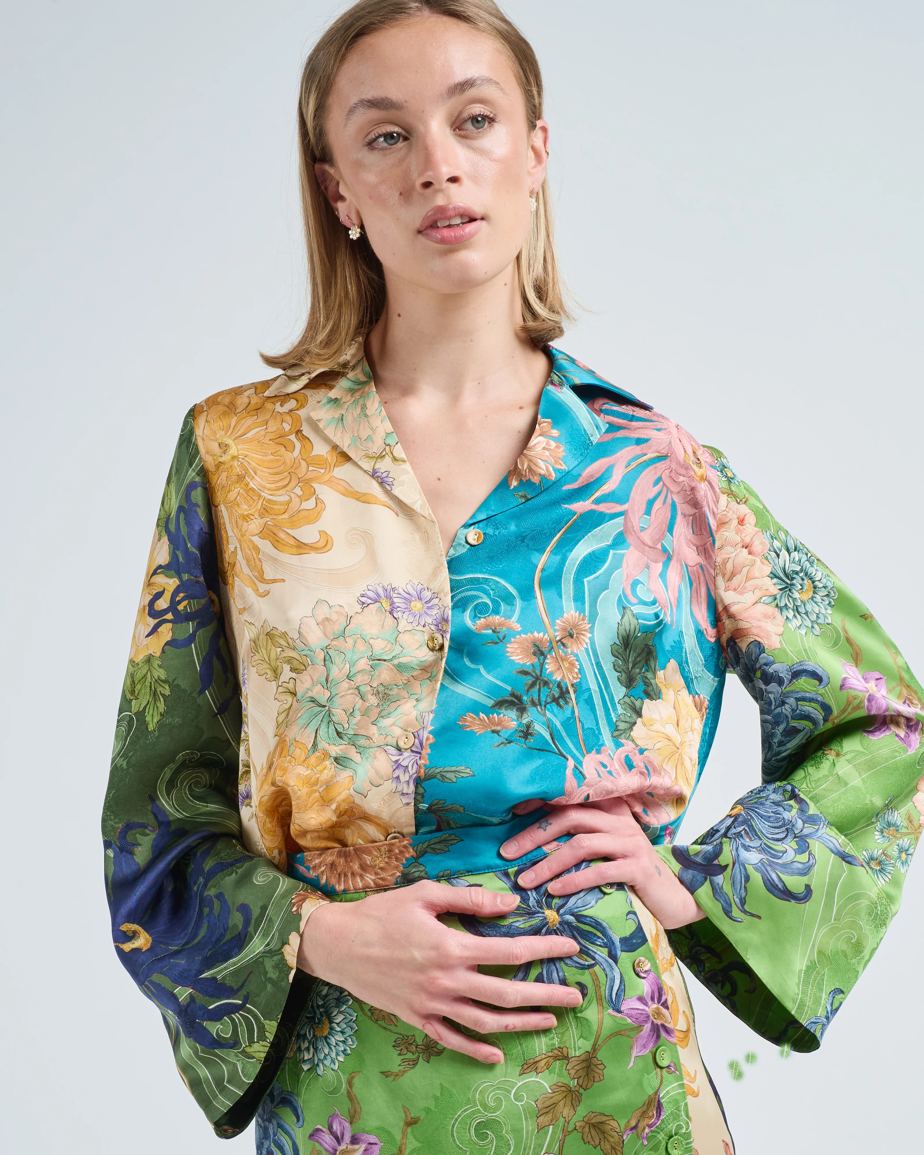 avery spliced shirt