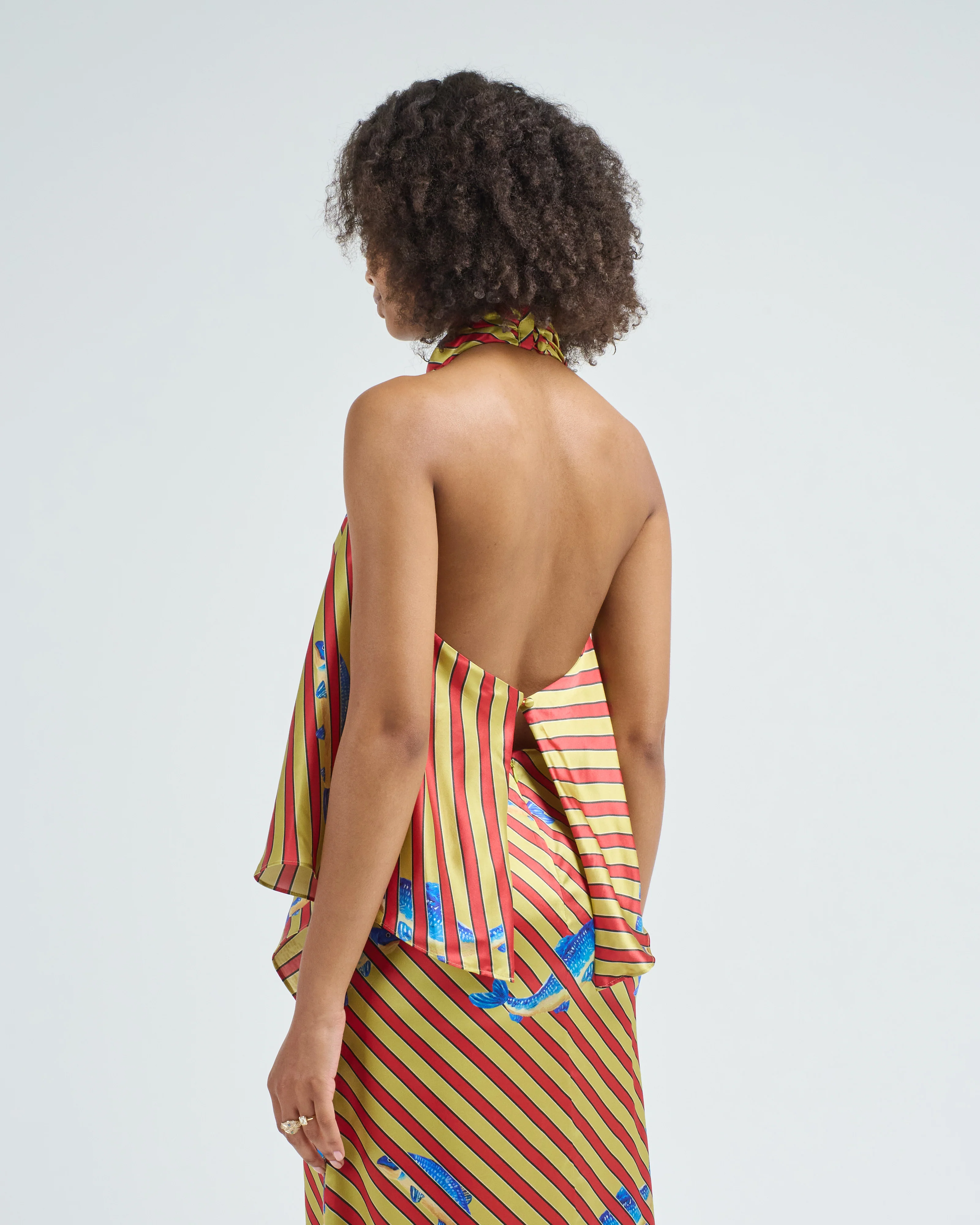 lorenza silk top - Image 2