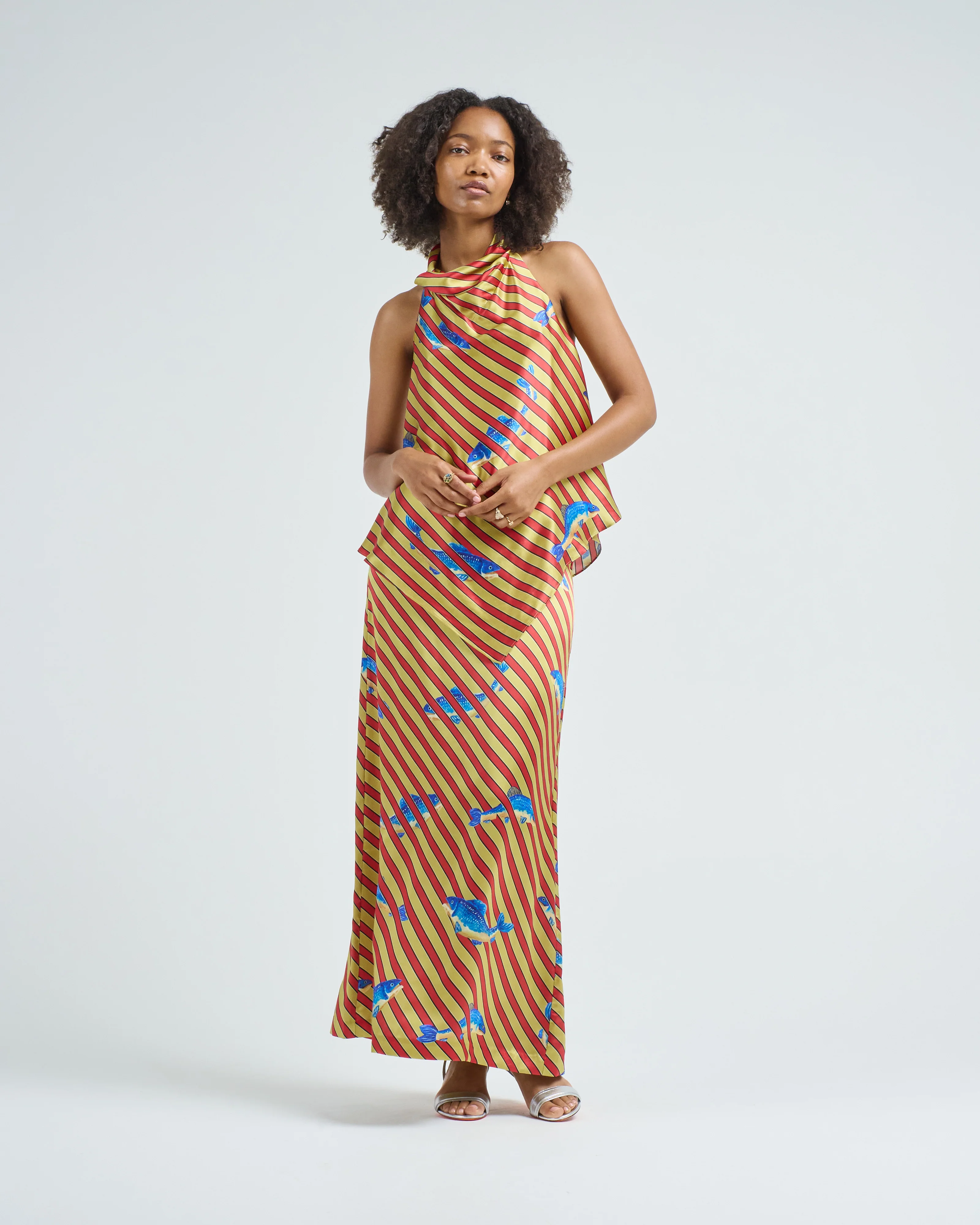lorenza silk top - Image 5
