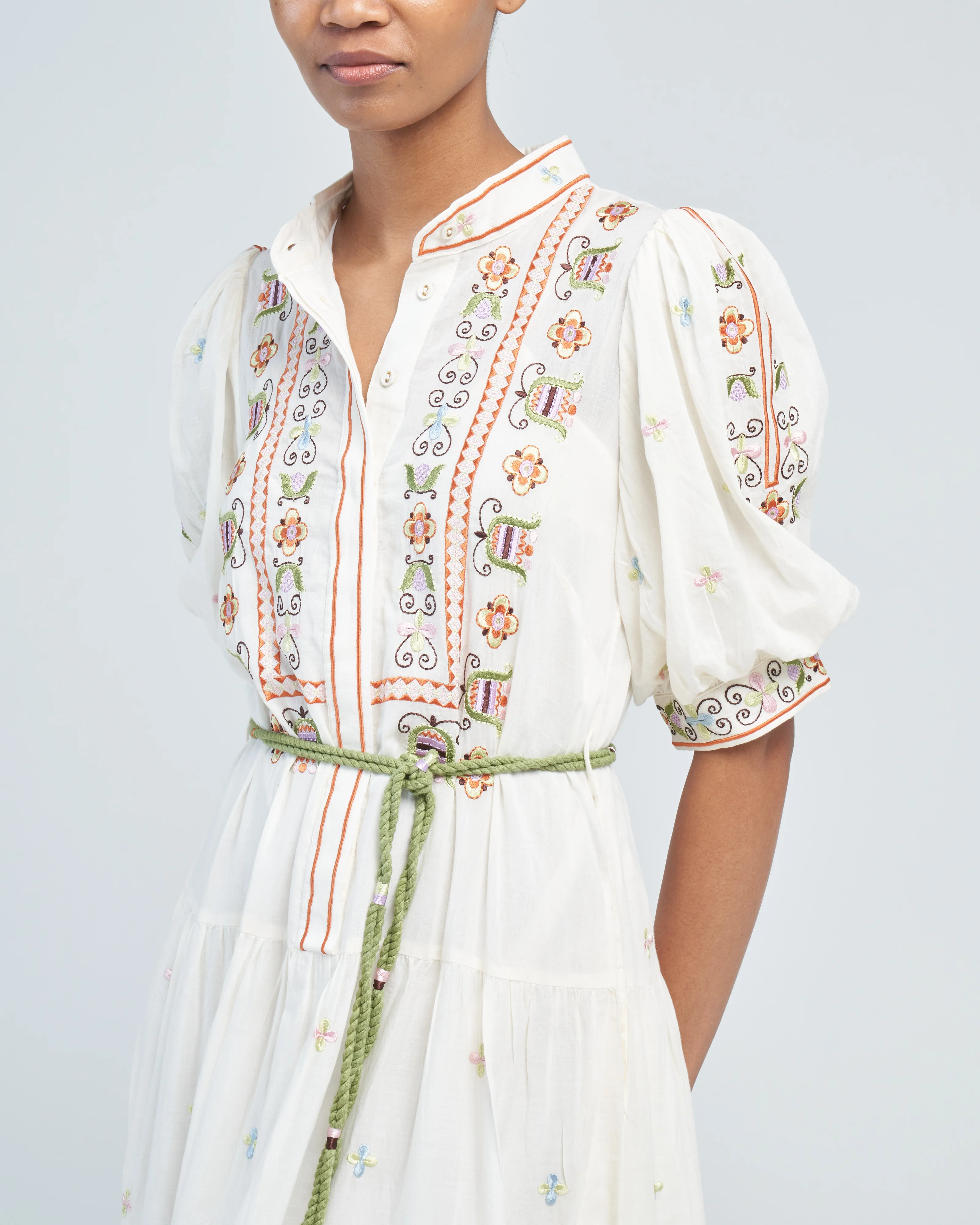 lovella tired midi dress - Image 5