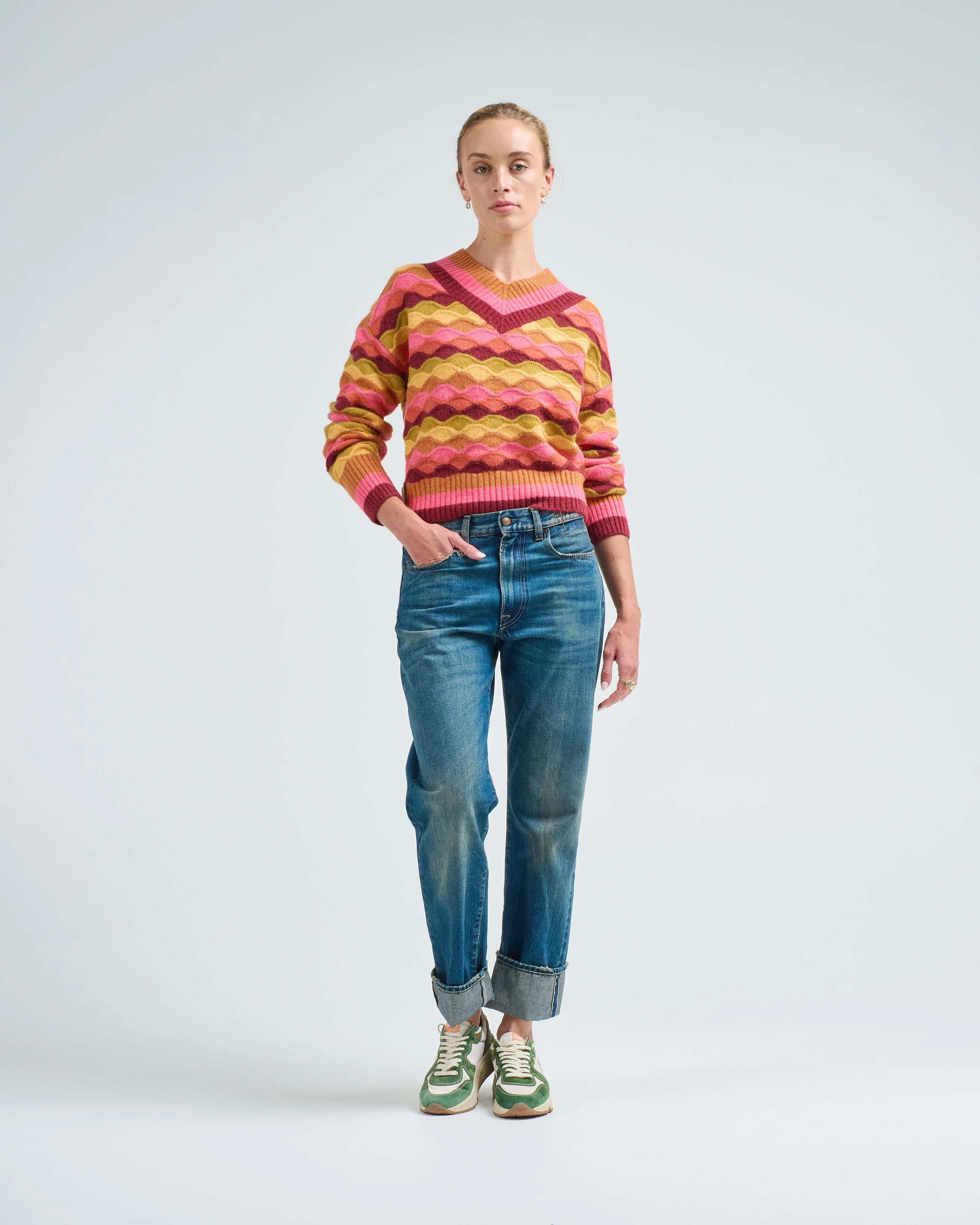 rocco v neck sweater - Image 5