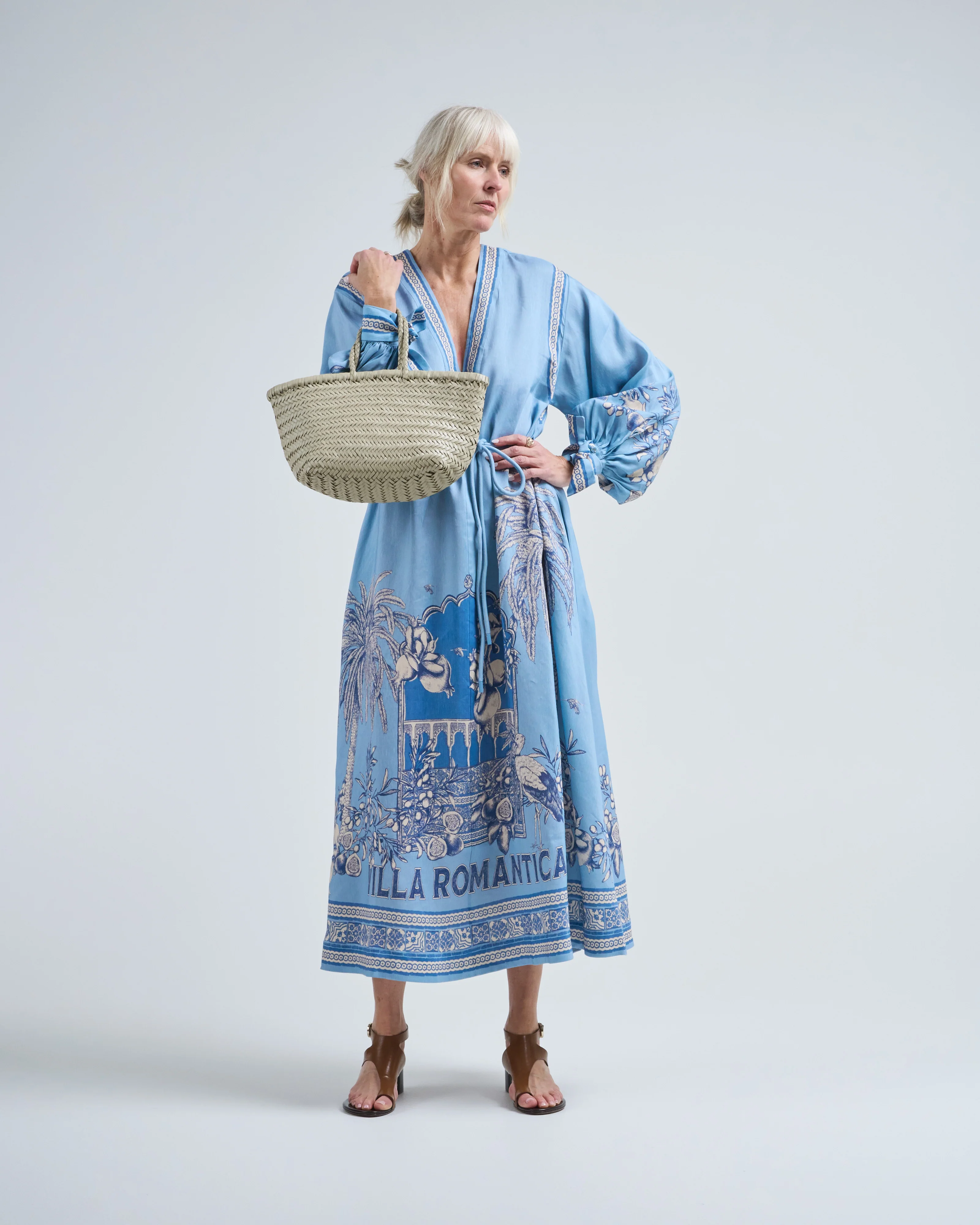 villa romantica holiday midi dress - Image 5