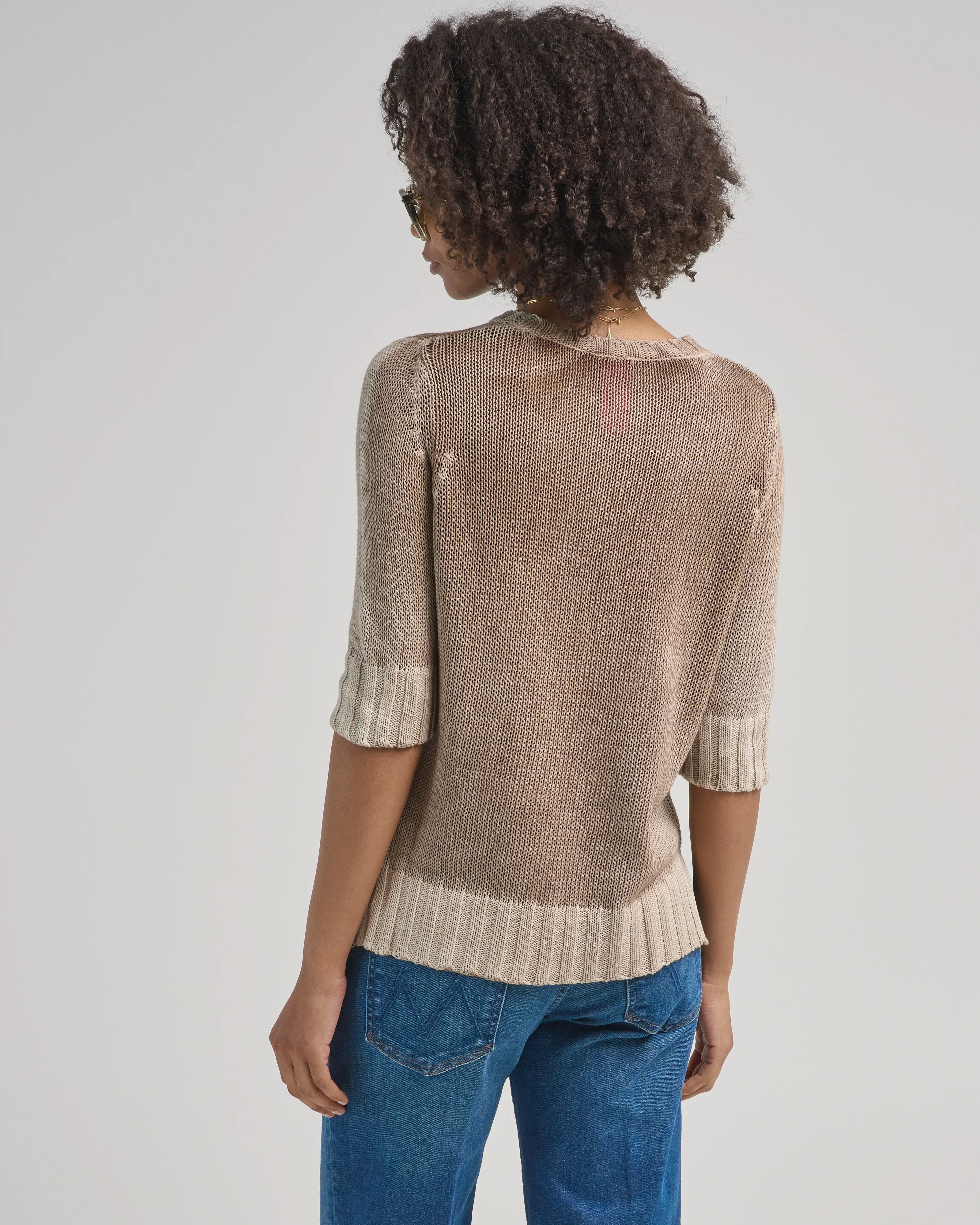 linda cotton knit tee - Image 3