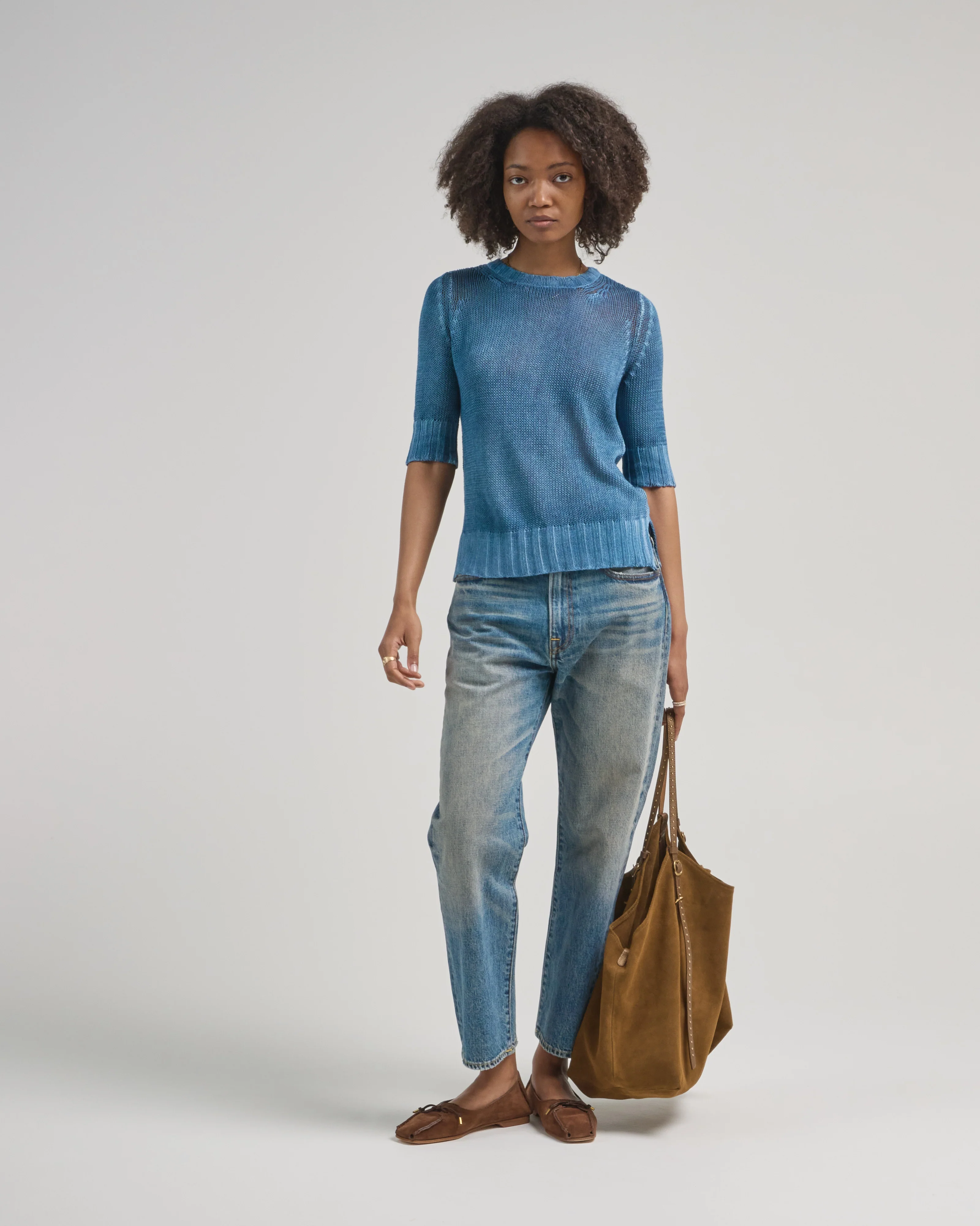 linda cotton knit tee - Image 2