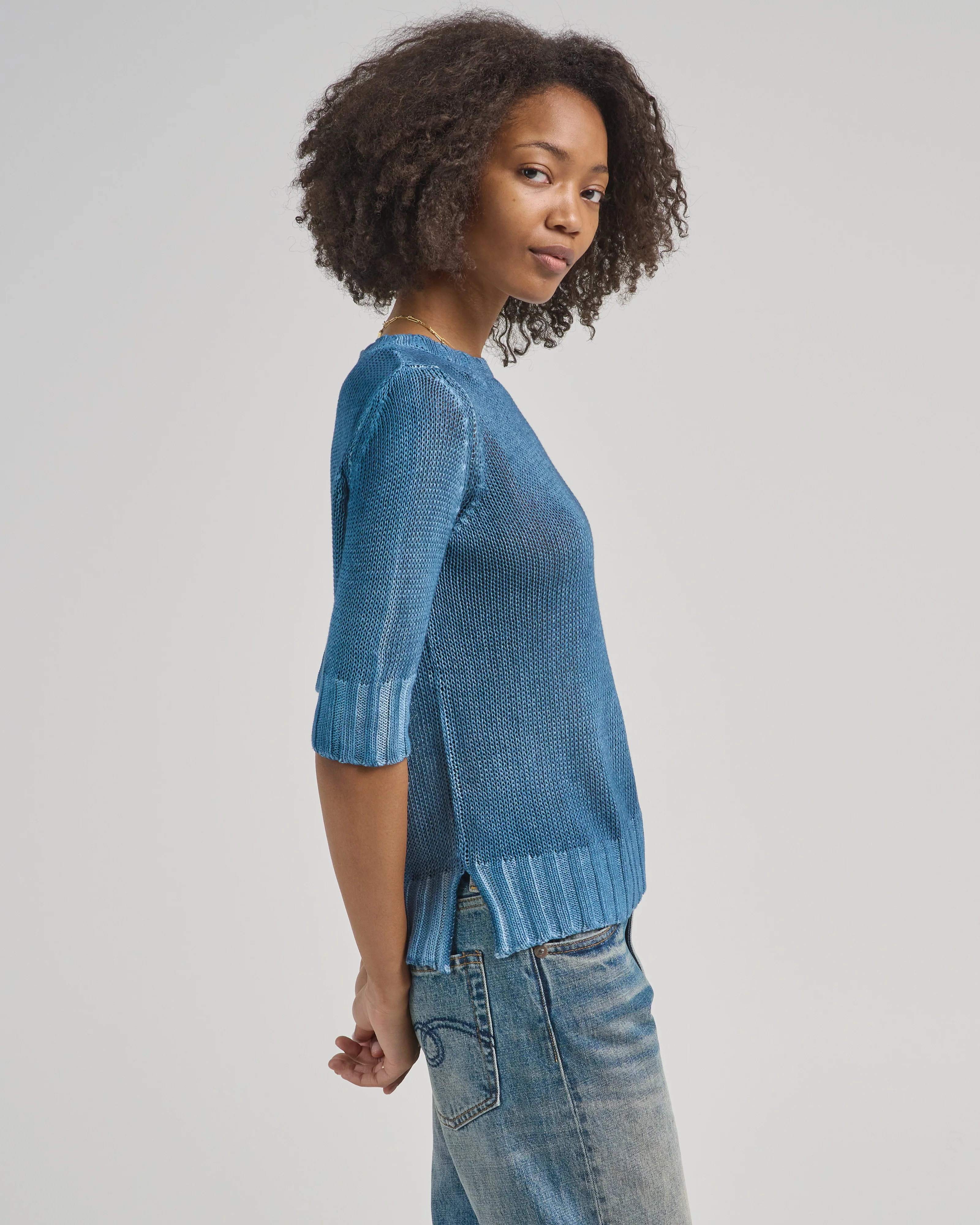 linda cotton knit tee - Image 4