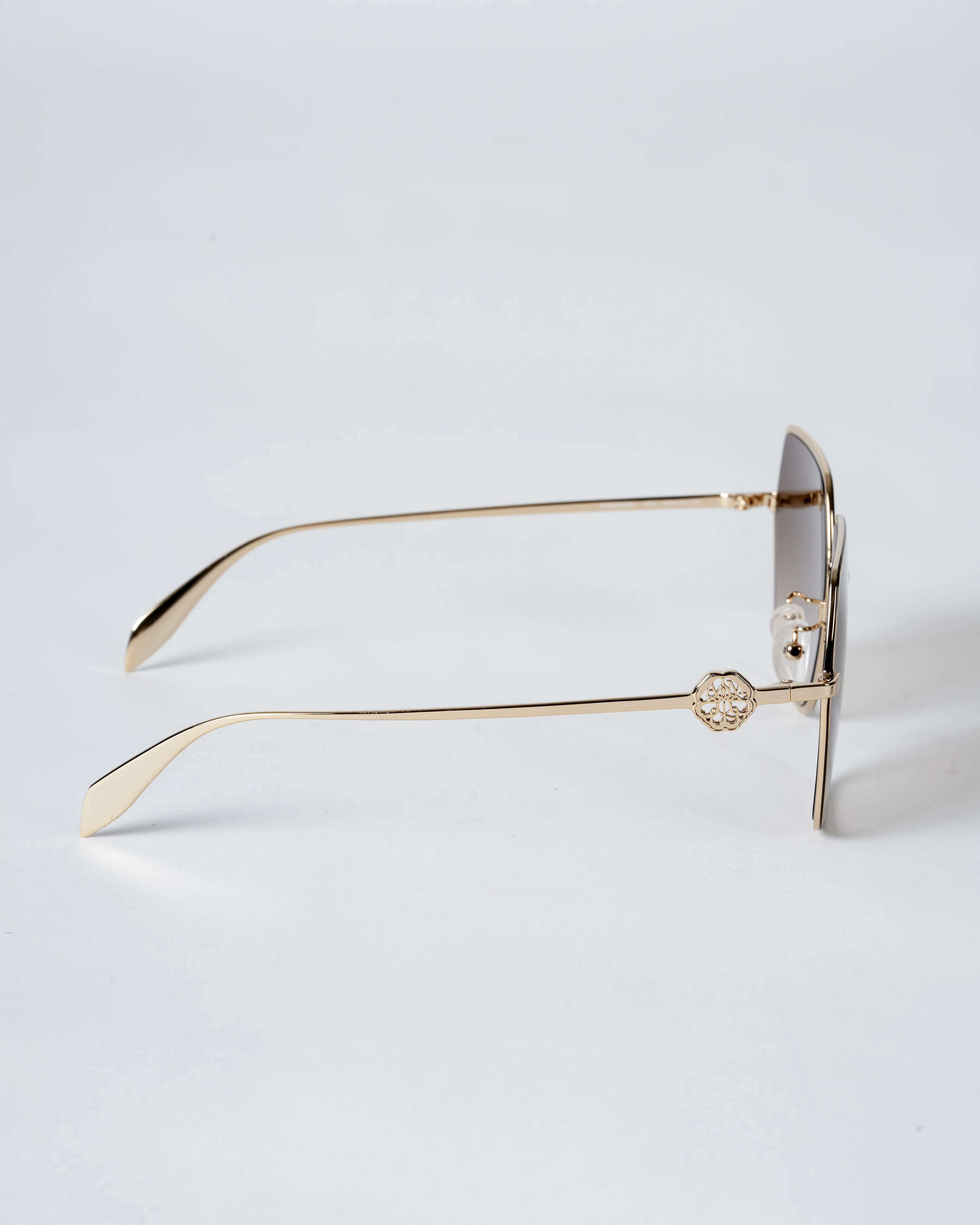 am0226sk sunglasses - gold + brown - Image 2