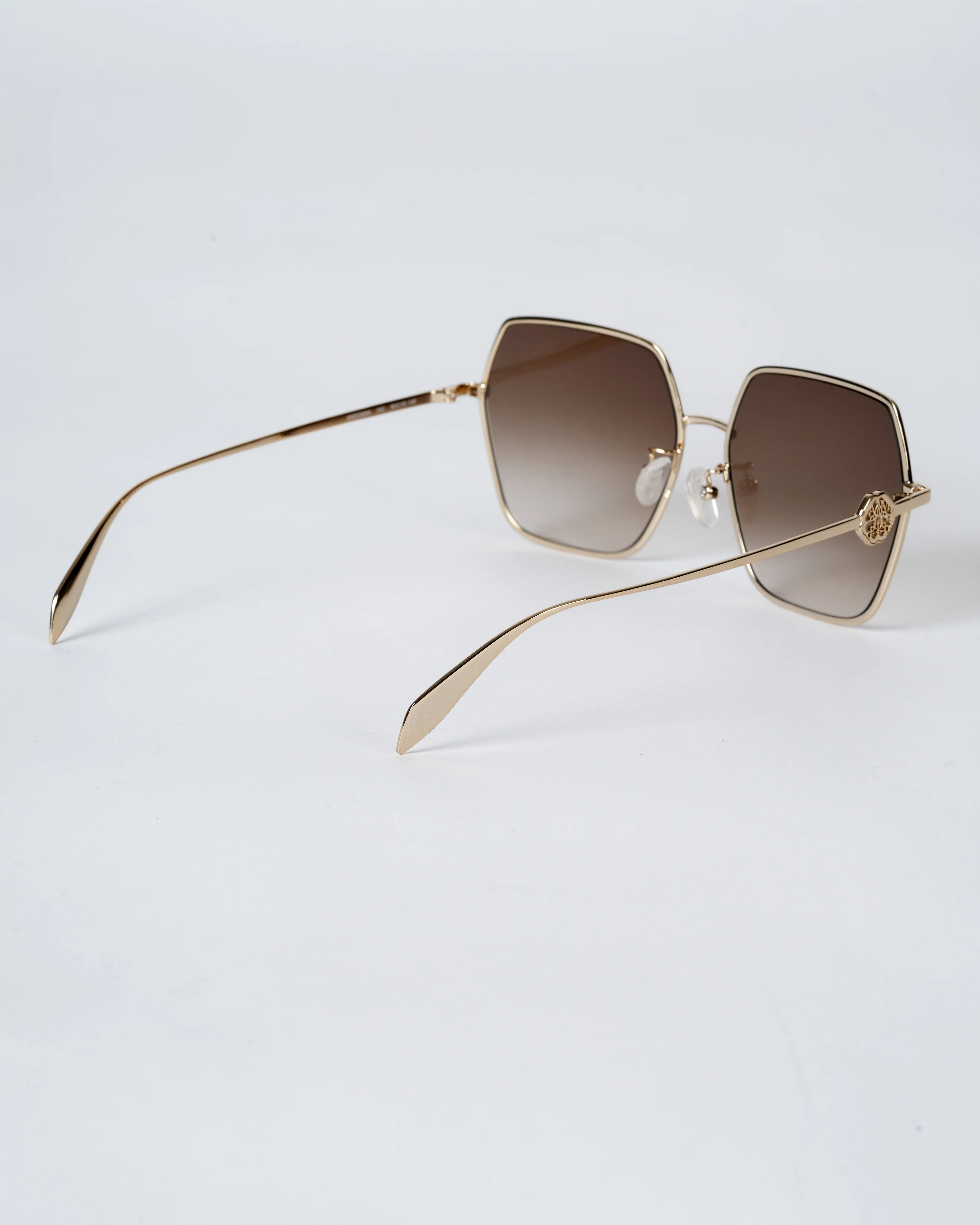 am0226sk sunglasses - gold + brown - Image 3