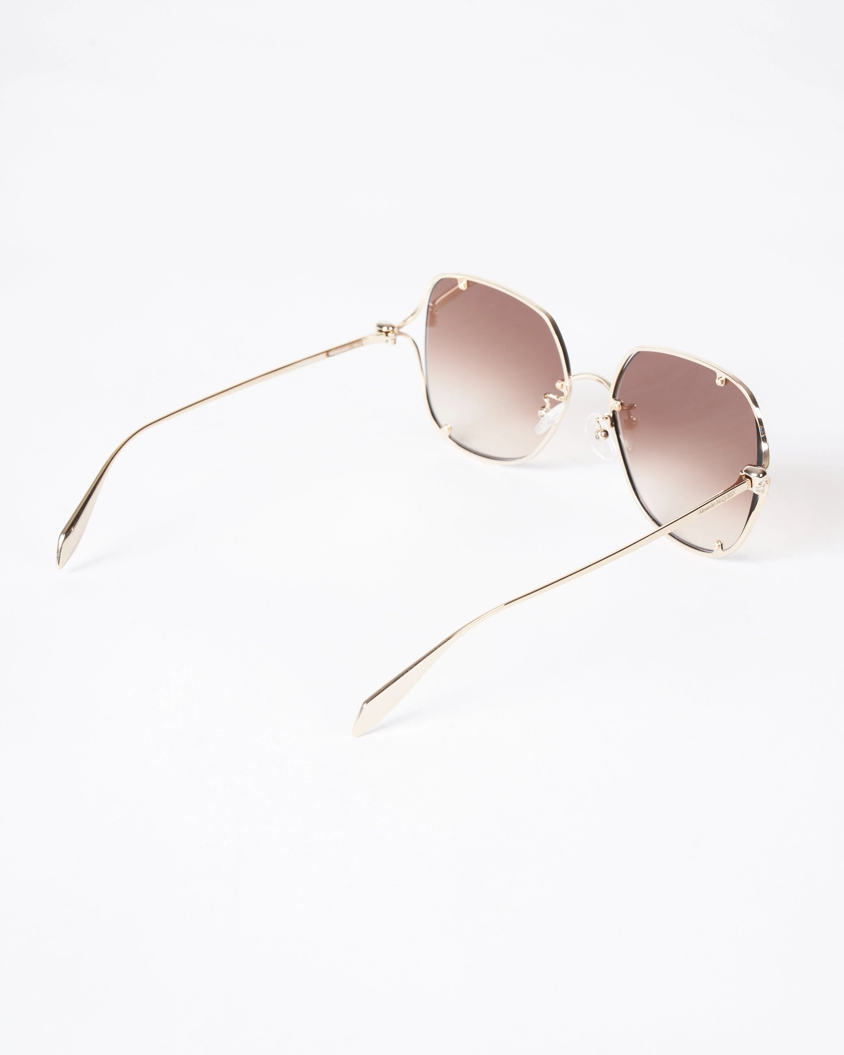 am0366s sunglasses- gradient brown - gold/ brown - Image 3