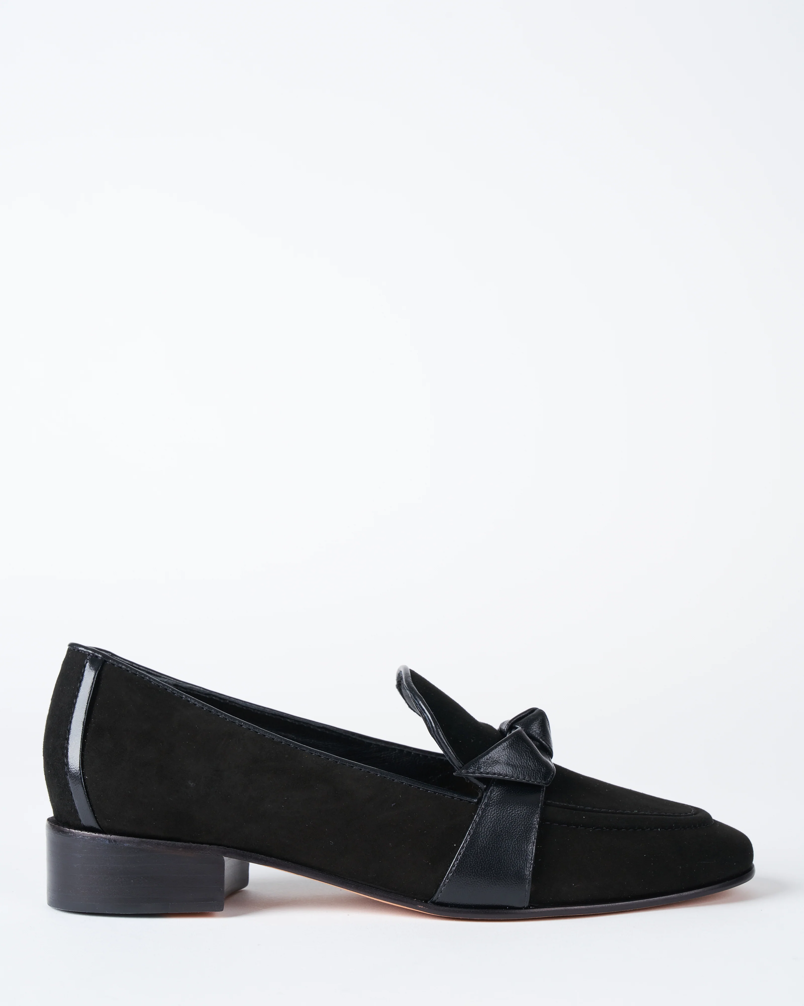 clarita loafer - black suede+nappa - Image 2