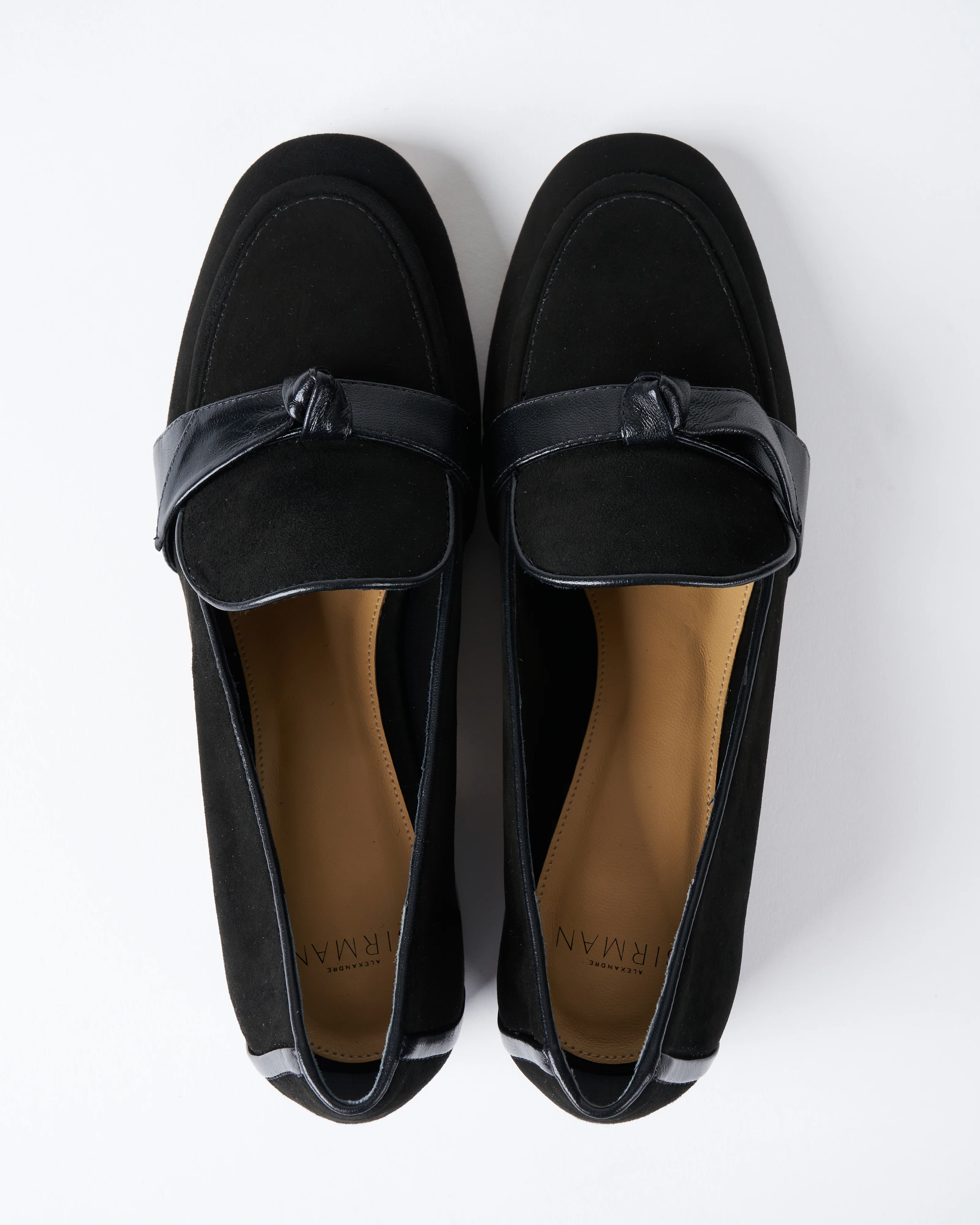 clarita loafer - black suede+nappa - Image 3
