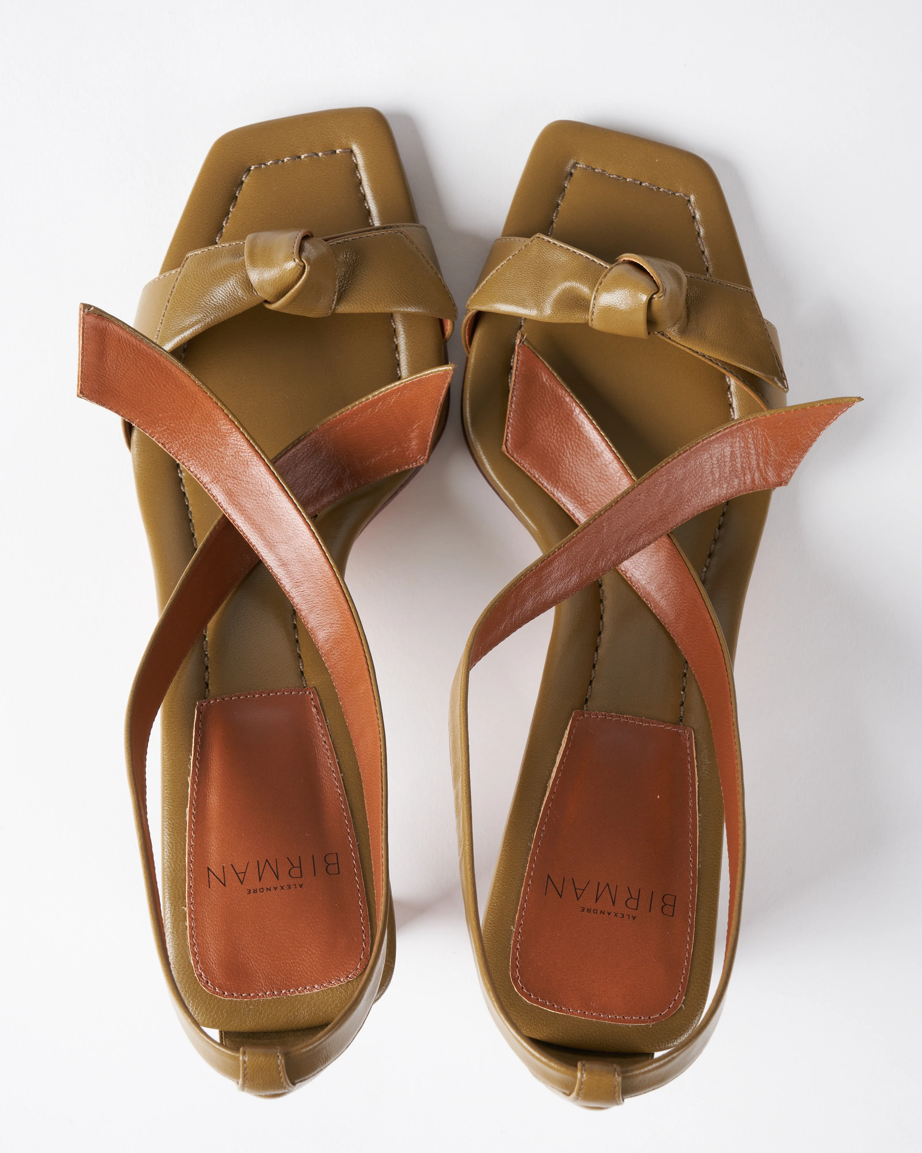 clarita pillar 50 heel - hunter/cuoio - Image 3