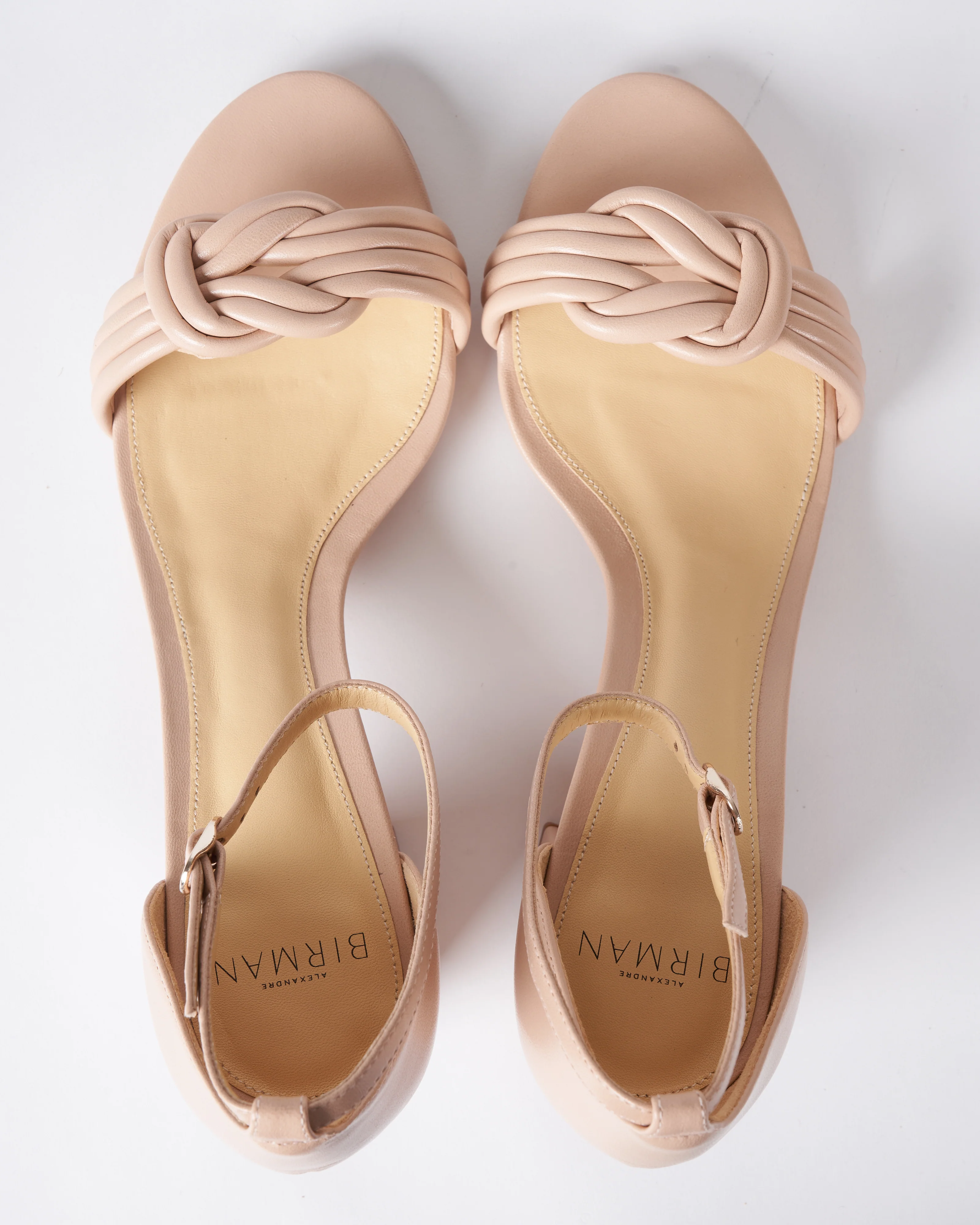 malica leather heel - light sand - Image 3