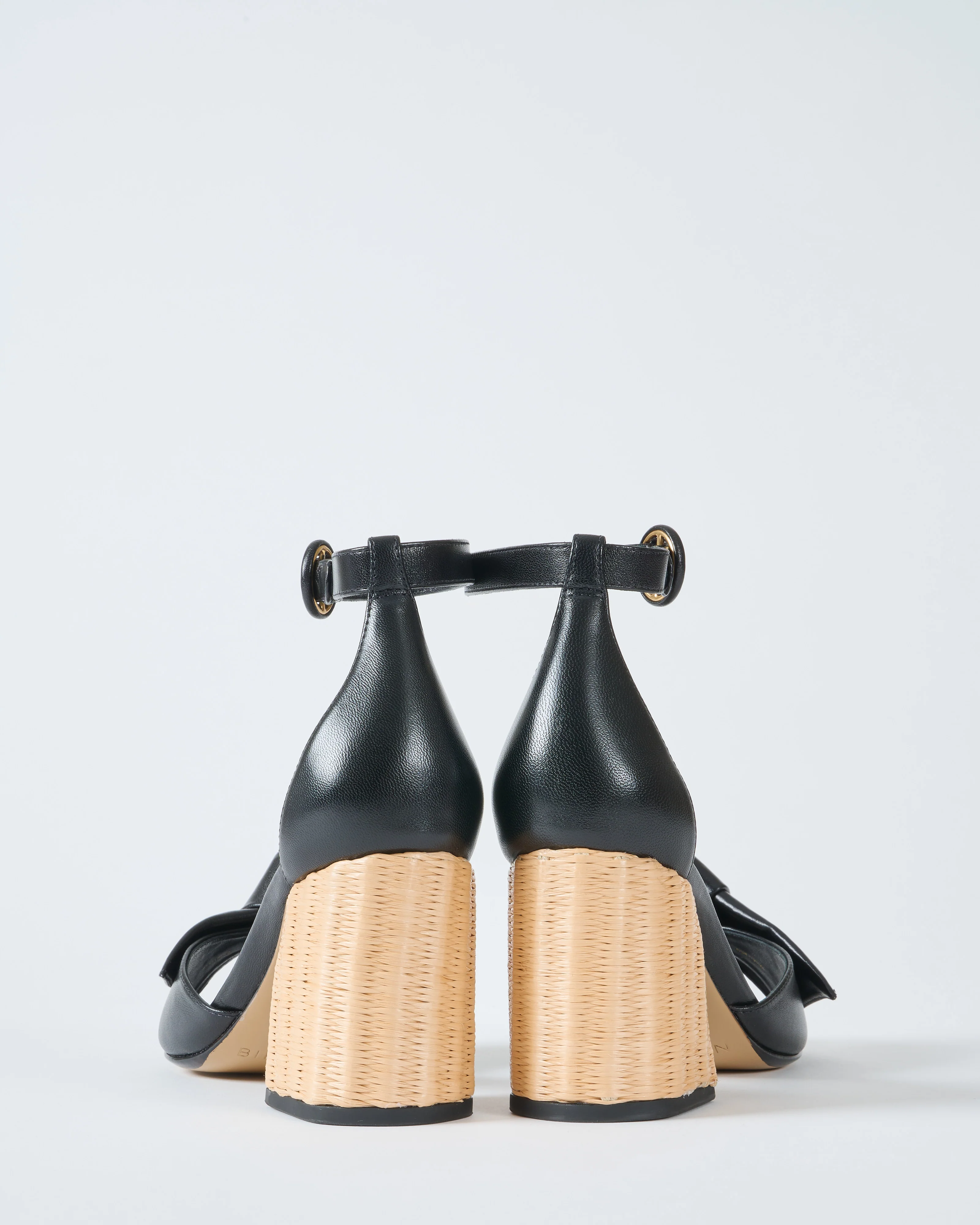 maxi clarita flare raffia 75 heel - Image 3