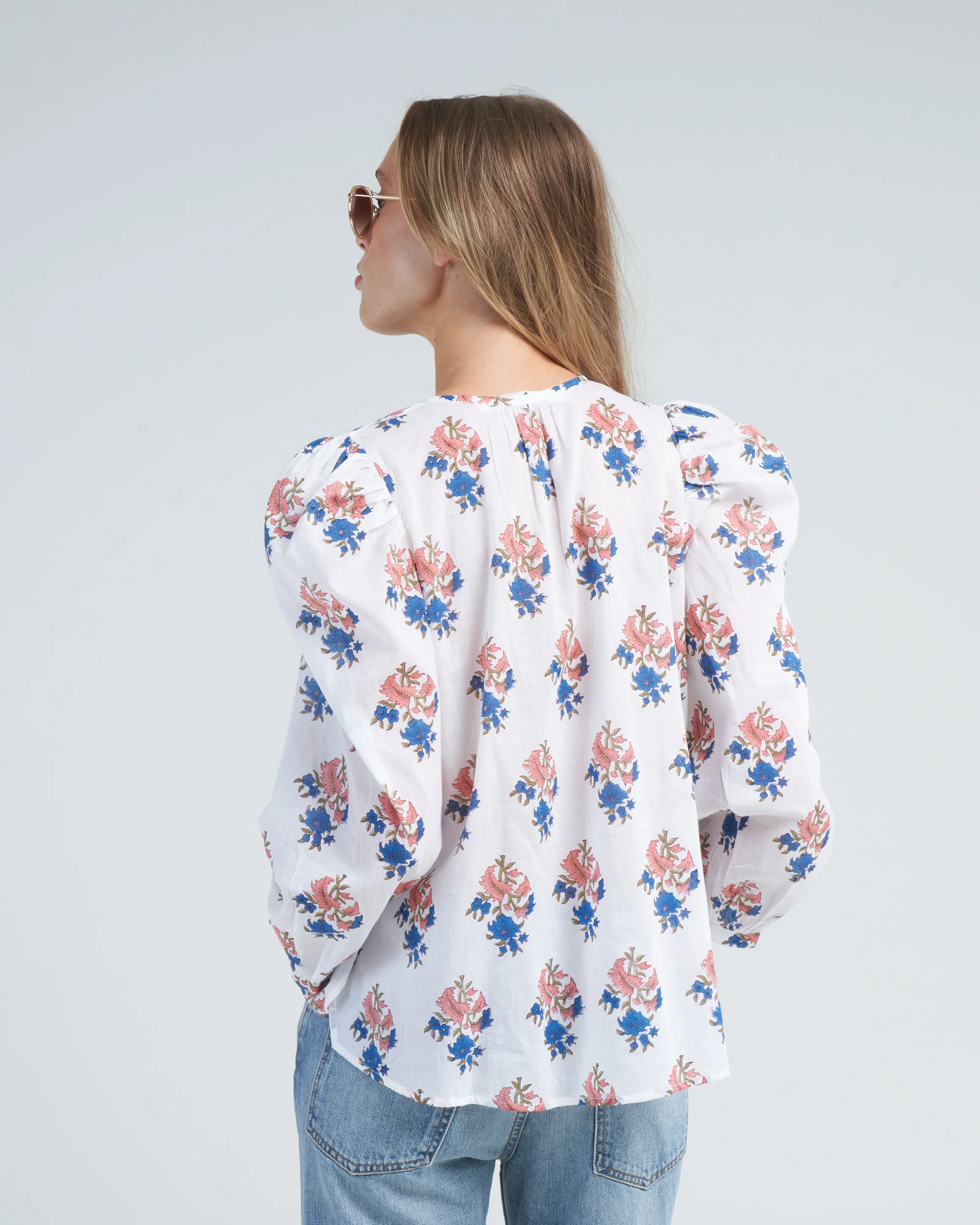 anna cactus flower shirt - white desert - Image 4
