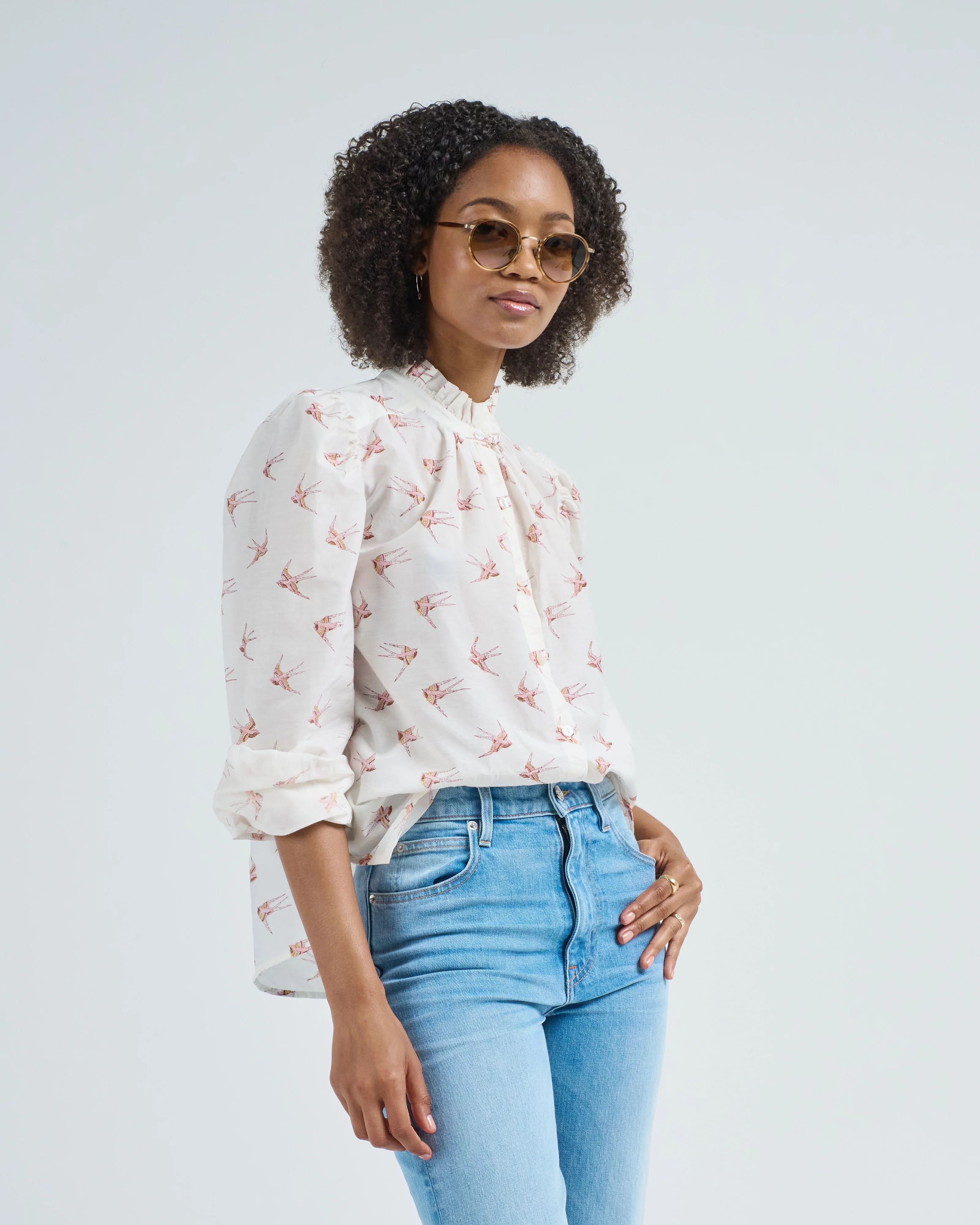 annabel cedar swallow shirt - Image 4