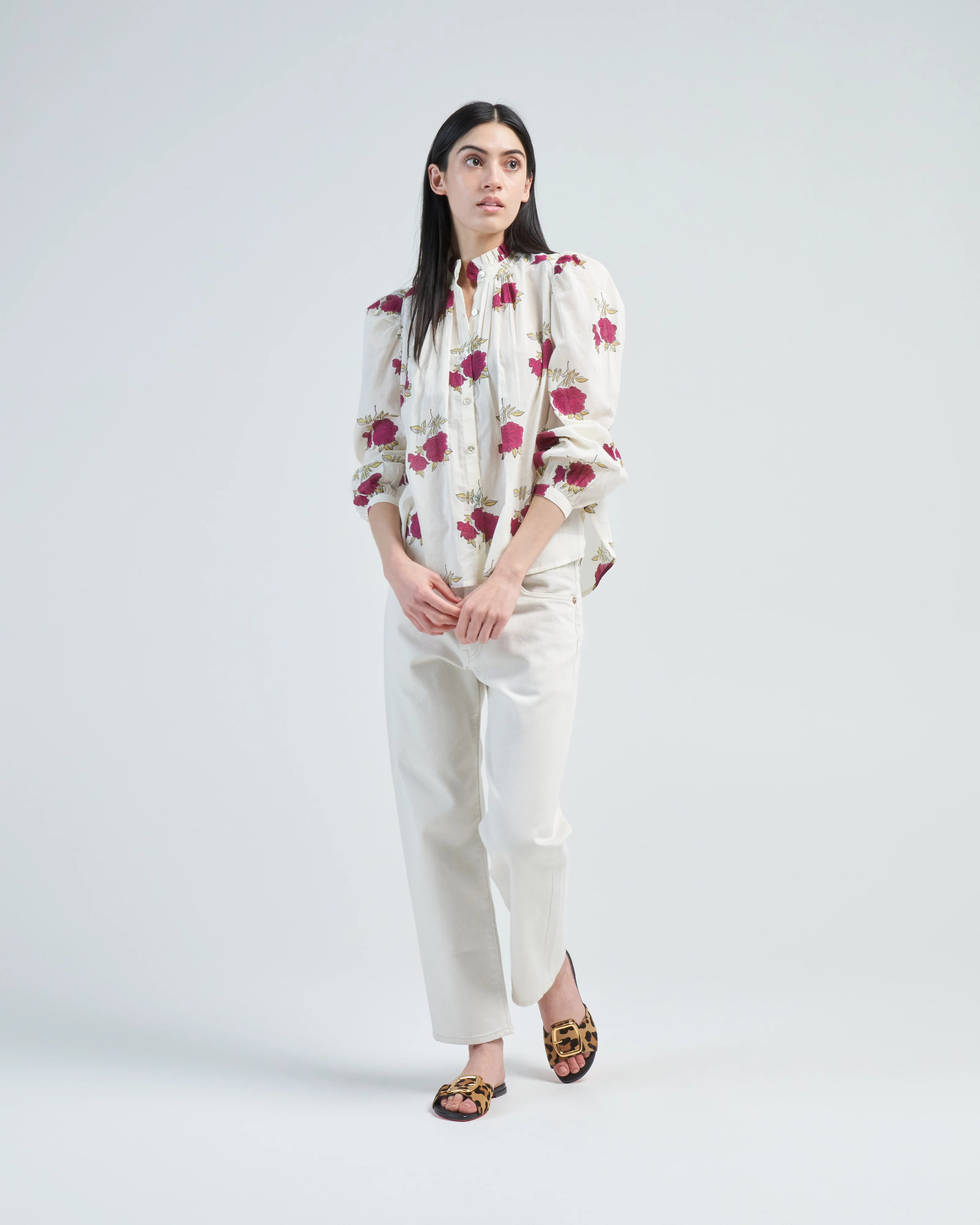 annabel cerise rosette shirt - Image 2