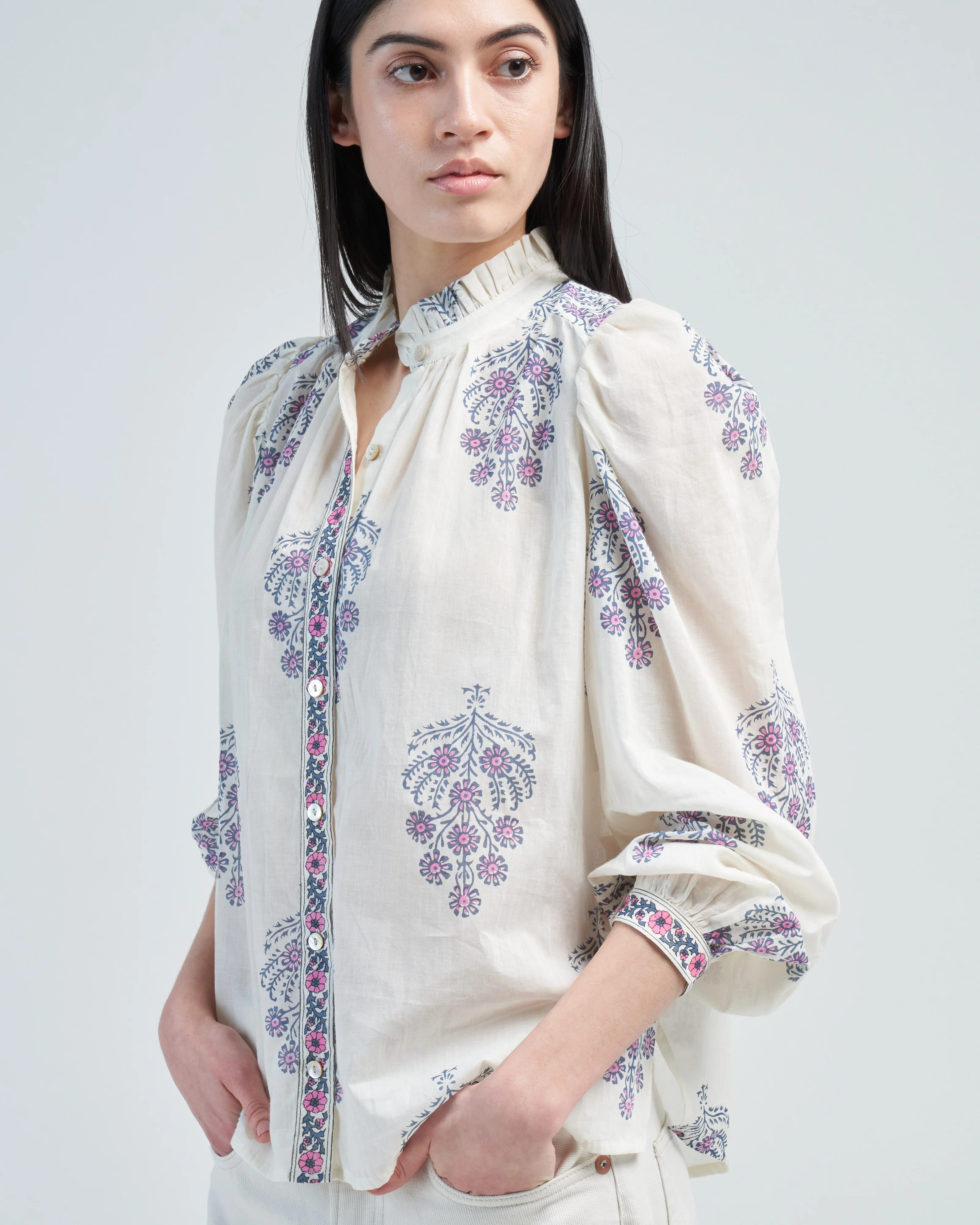 annabel freesia phlox shirt - Image 5
