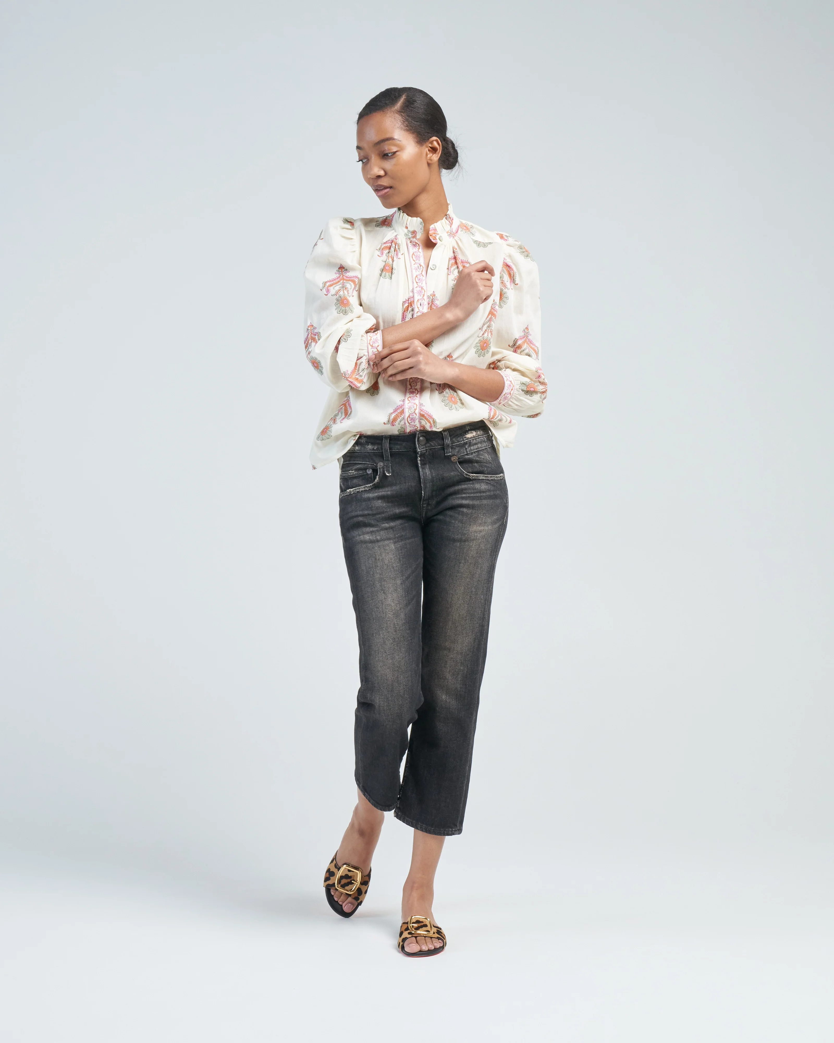annabel guava cactus flower shirt - Image 2