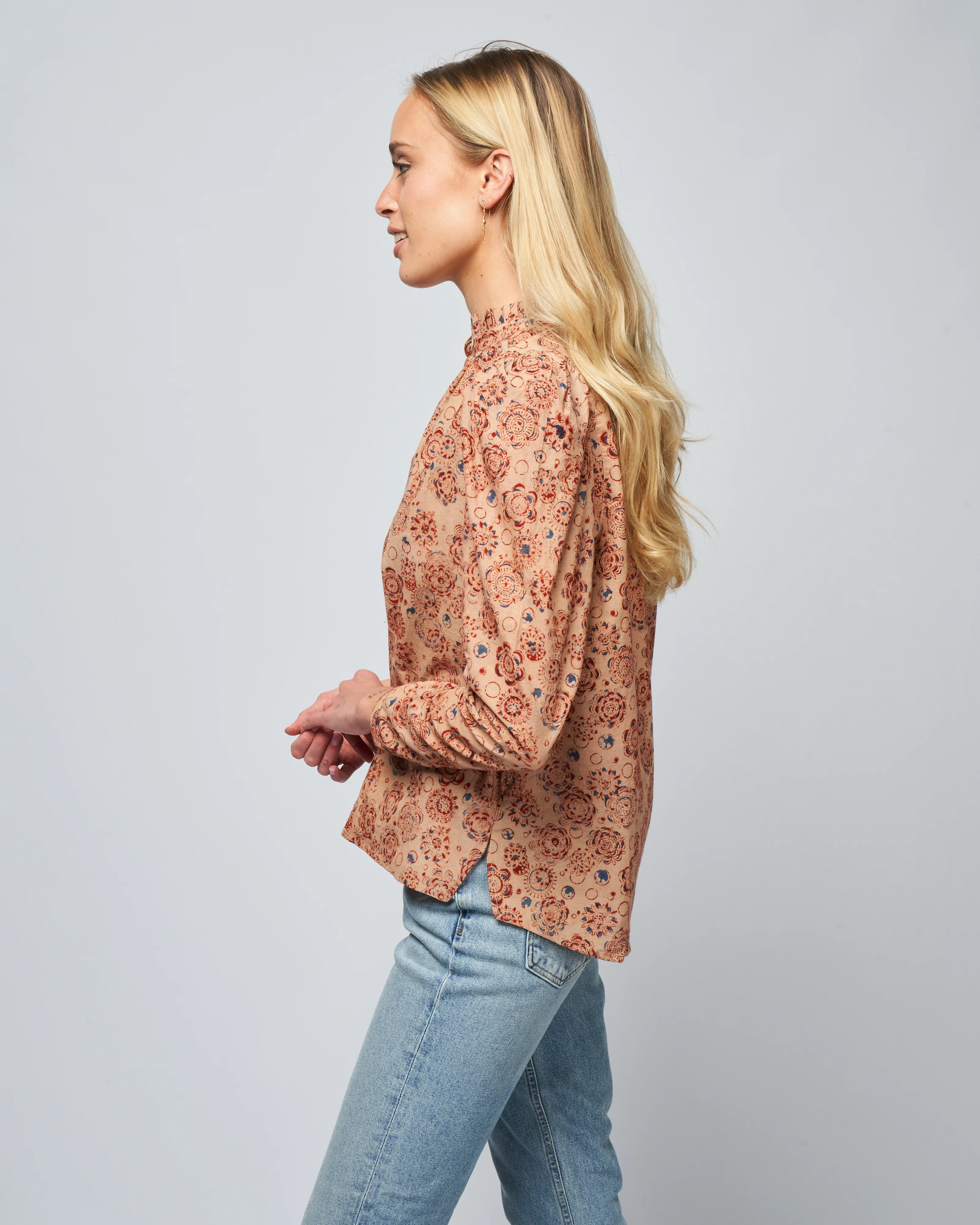 annabel juniper shirt - khaki juniper - Image 3