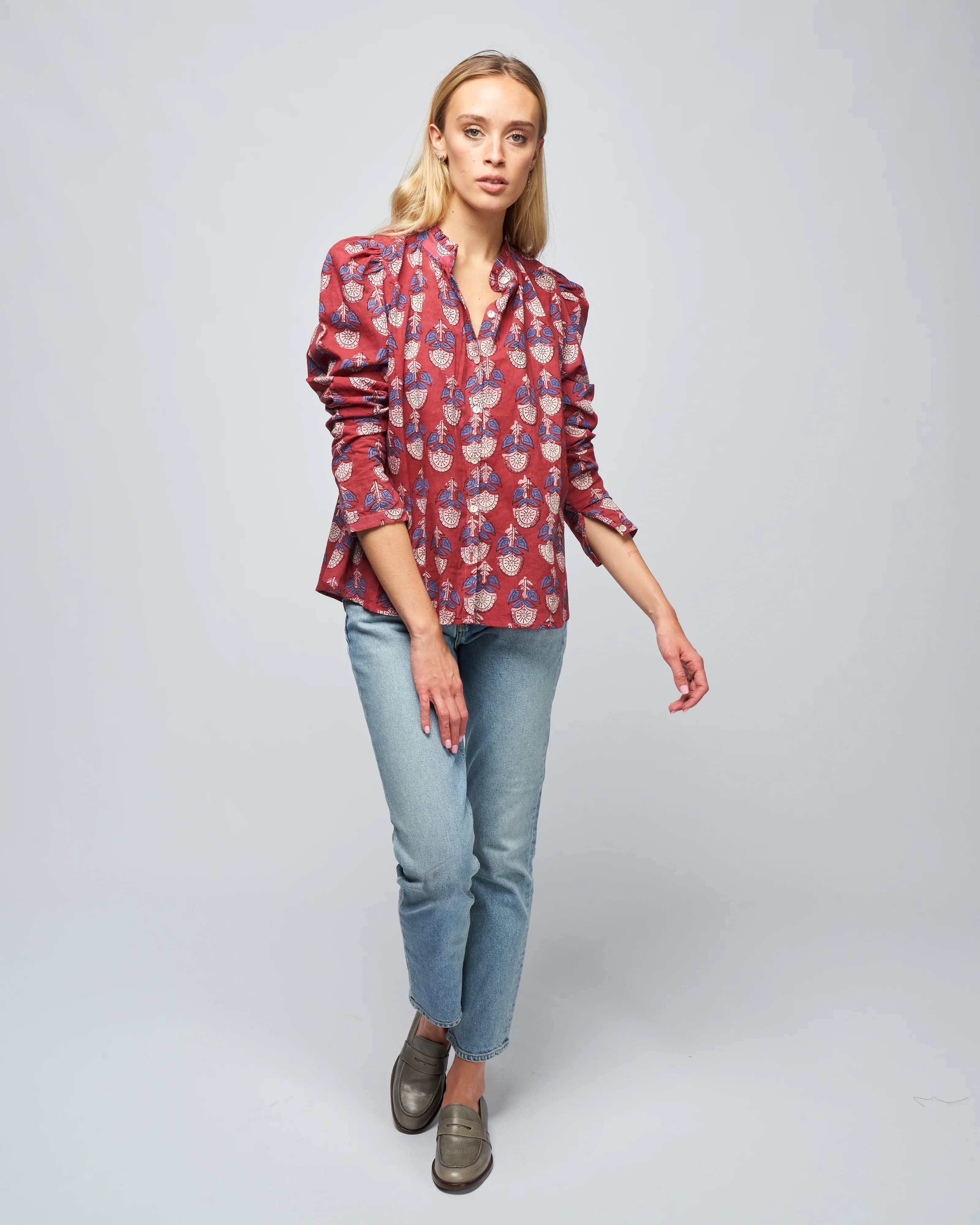 annabel mauve shirt - pink mauve - Image 2