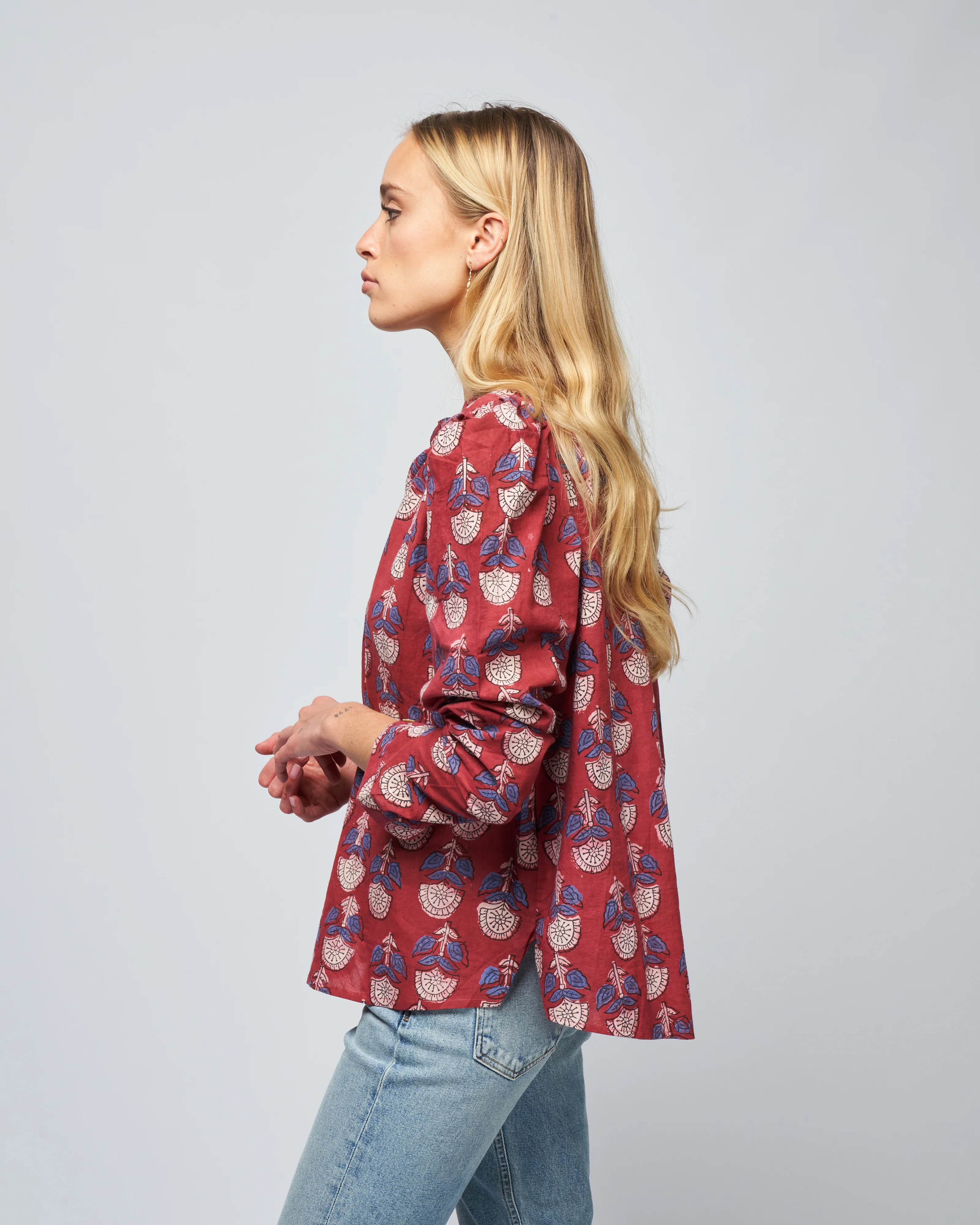 annabel mauve shirt - pink mauve - Image 3