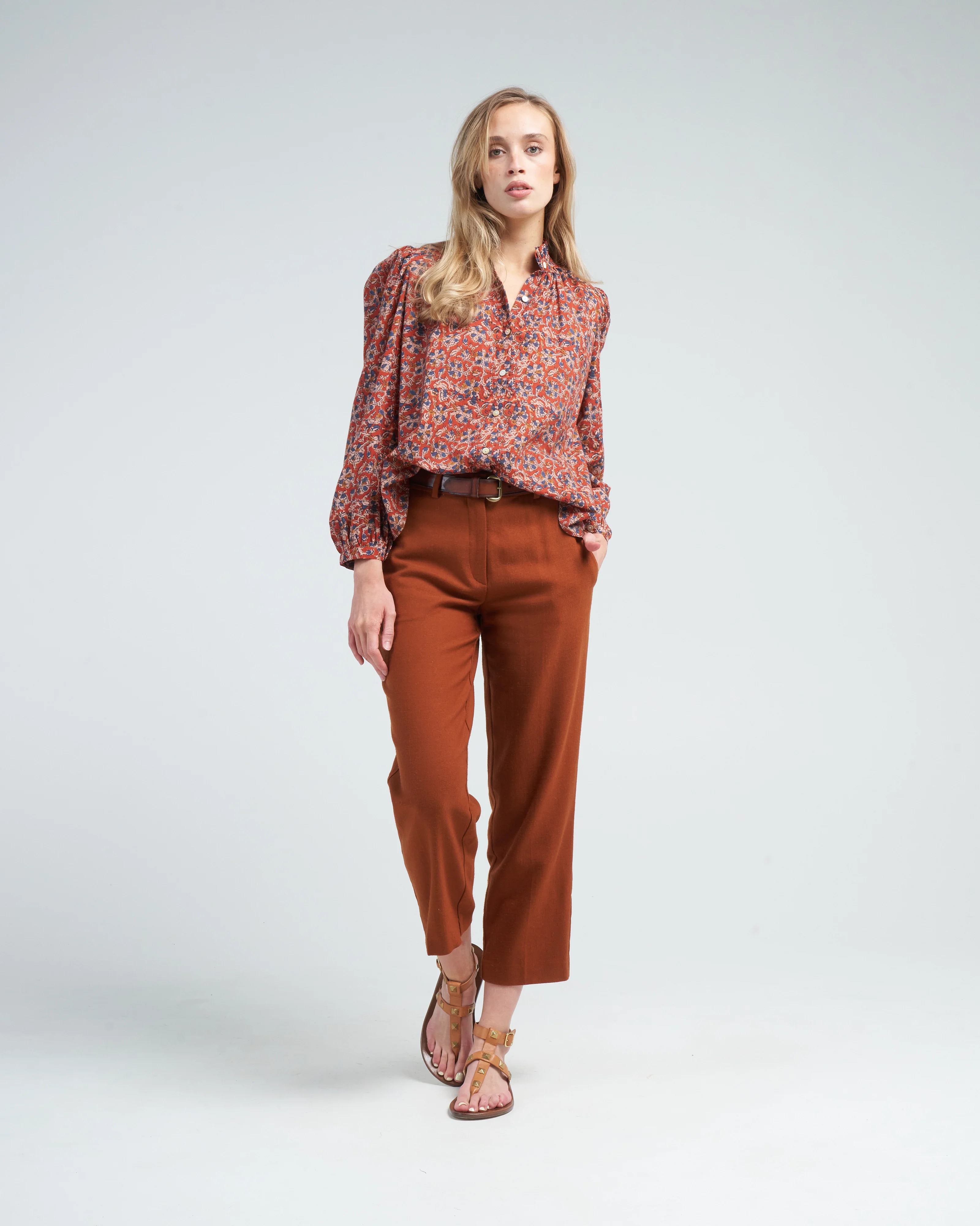 annabel red sky shirt - red red sky - Image 2