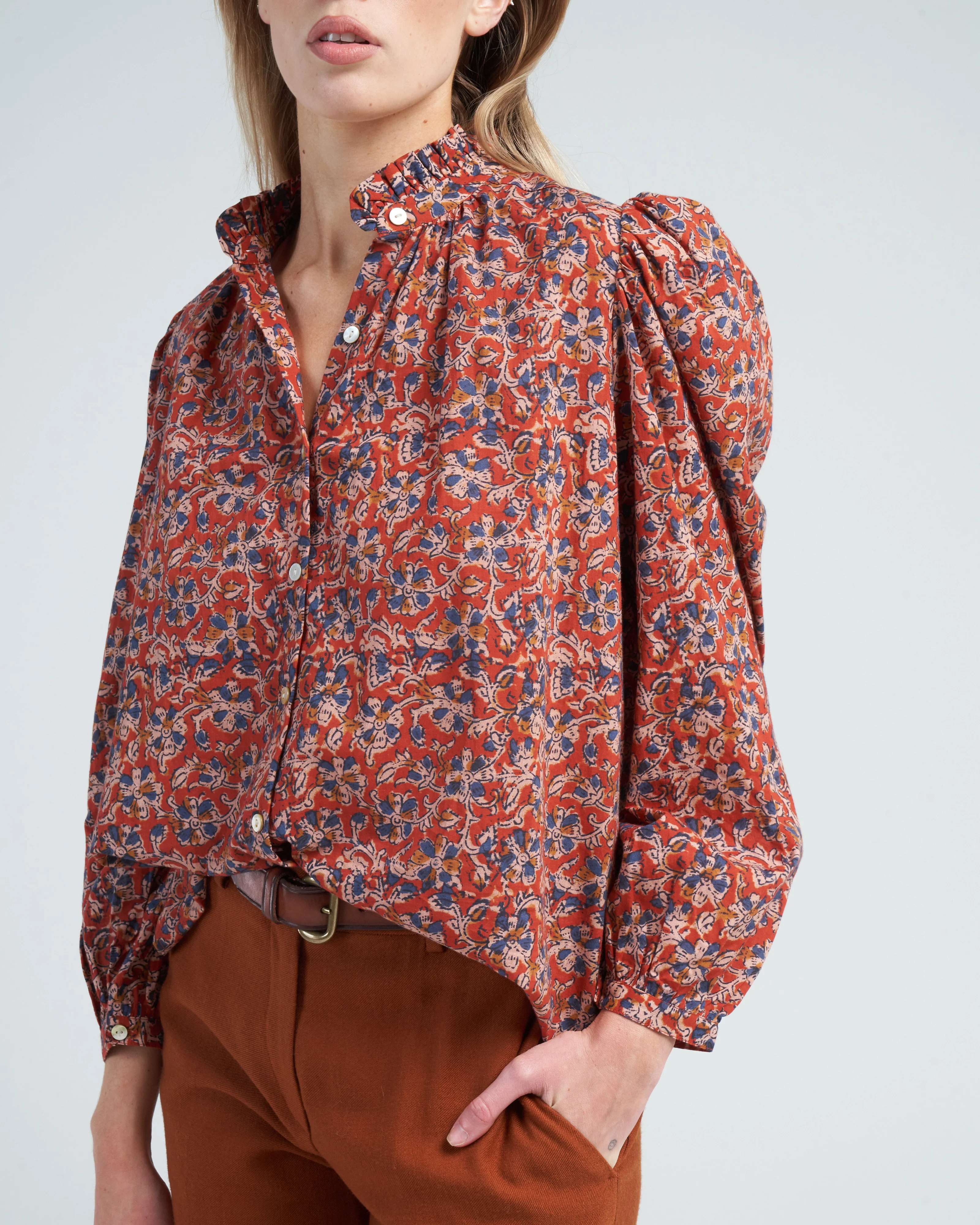 annabel red sky shirt - red red sky - Image 5