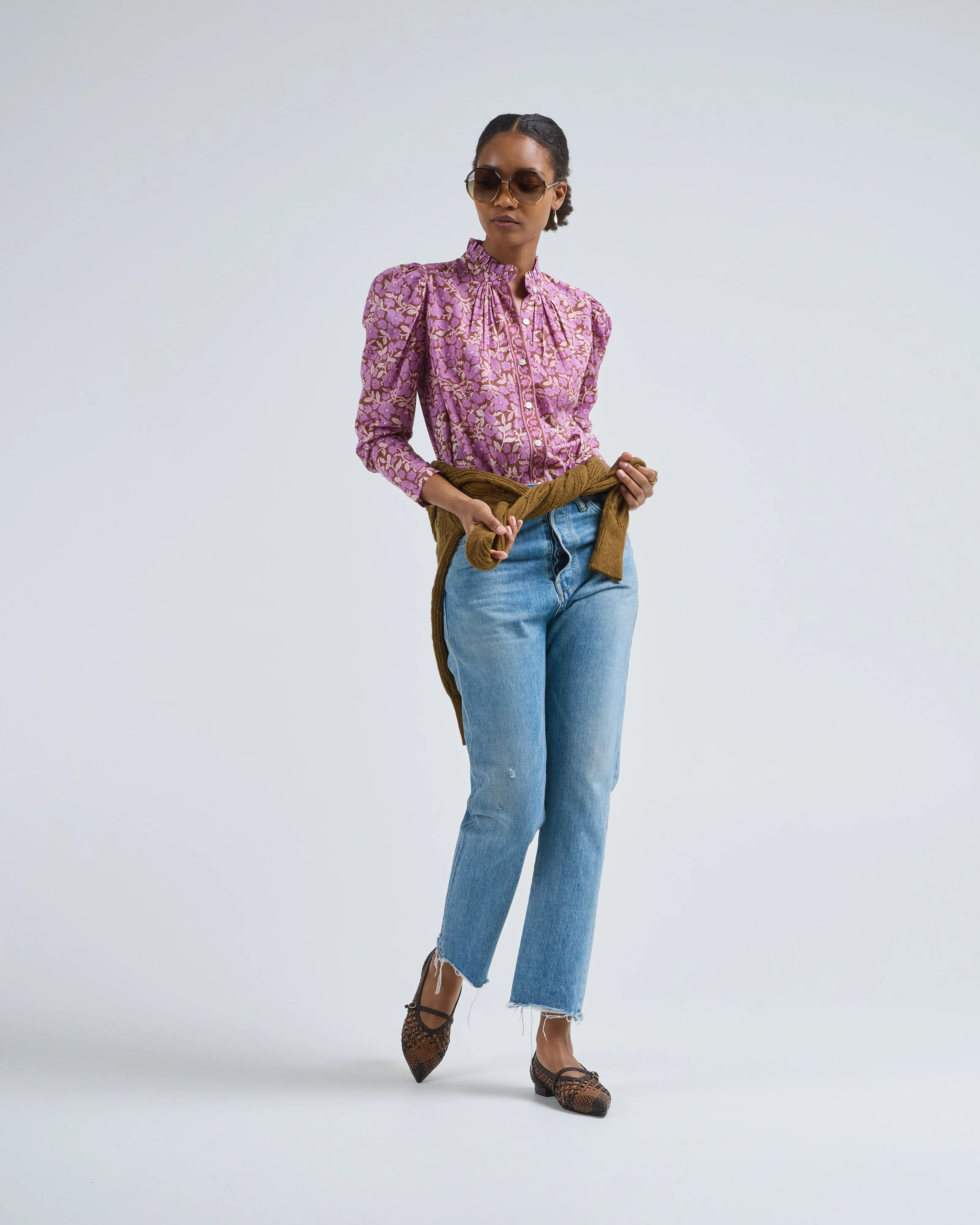 artemis twilight floral shirt - Image 5