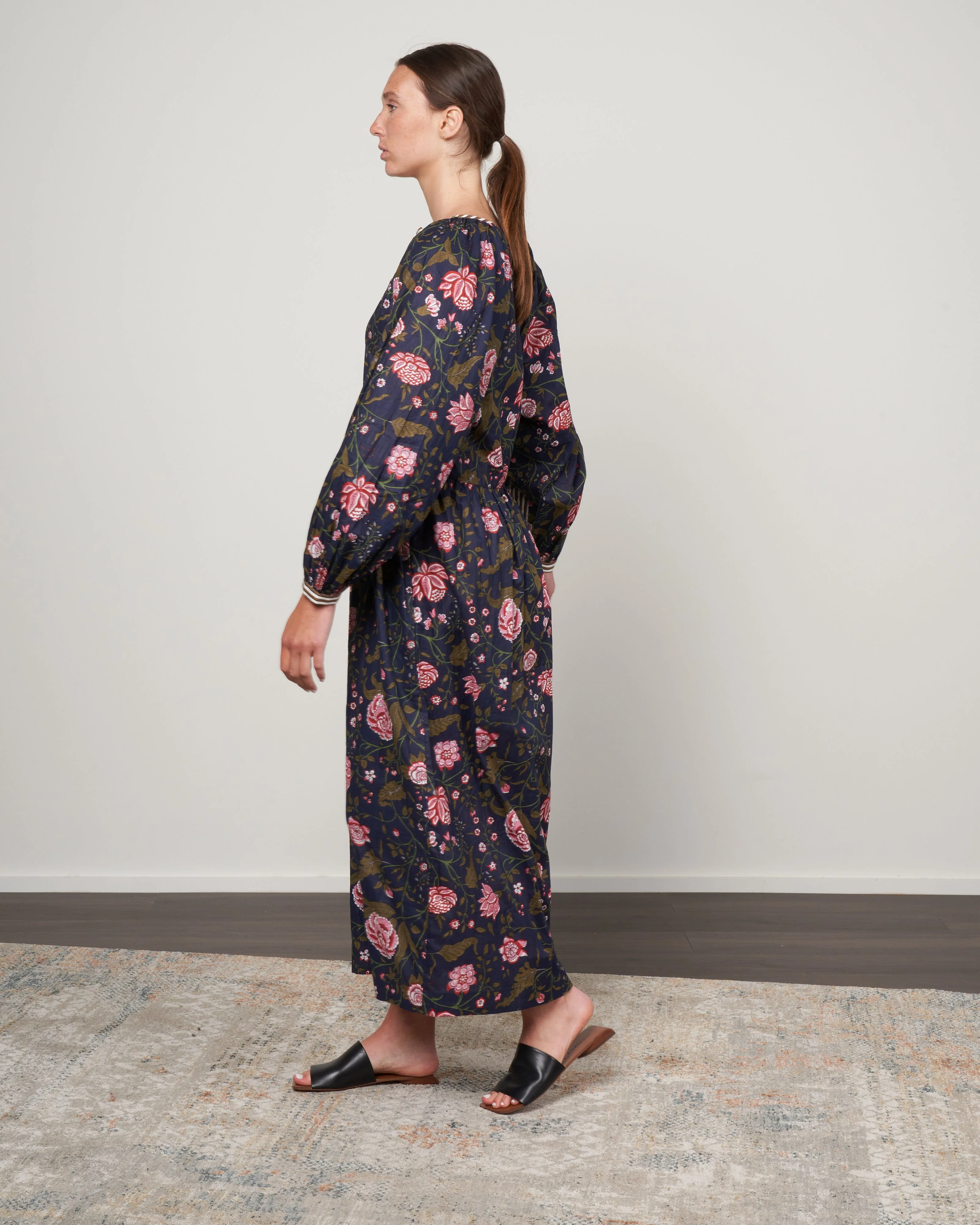 celeste navy peony dress - navy navy peony - Image 2
