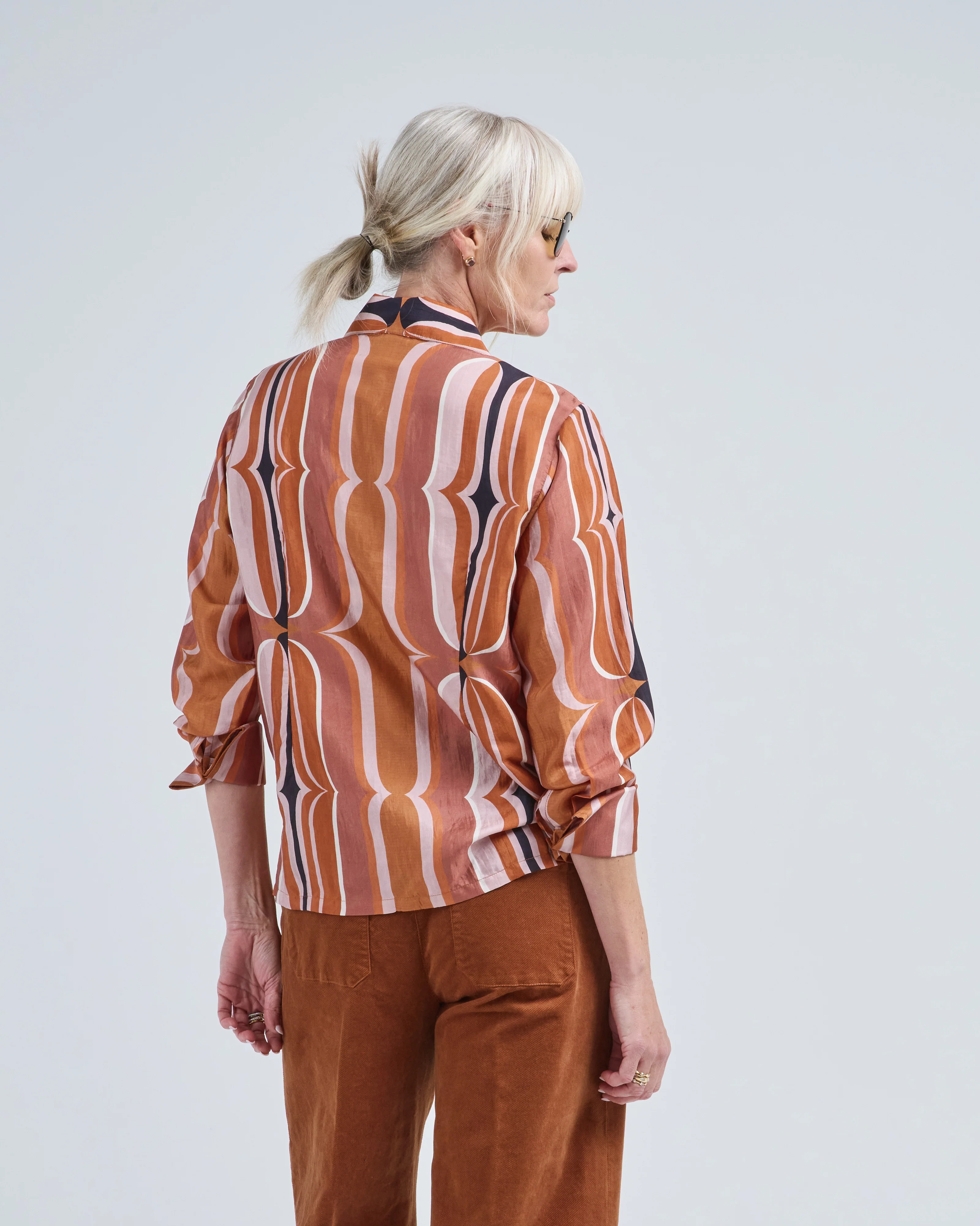 dana mesa verde silk shirt - Image 5