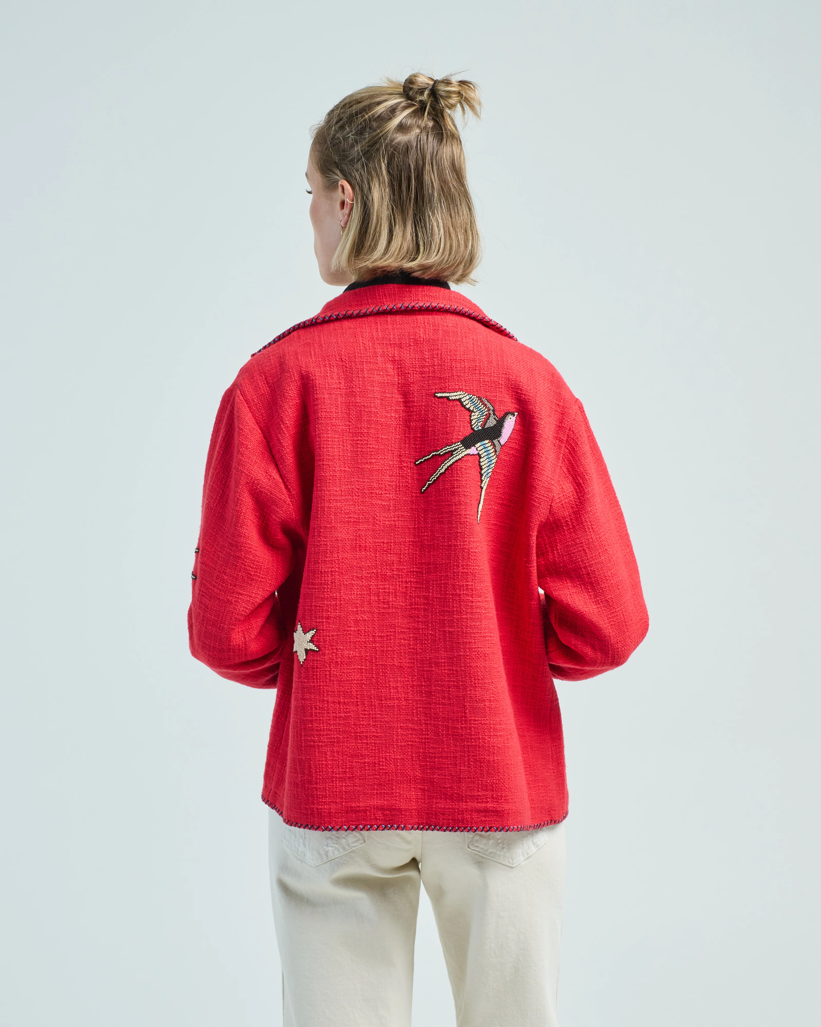 francis crimson tattoo jacket - Image 5