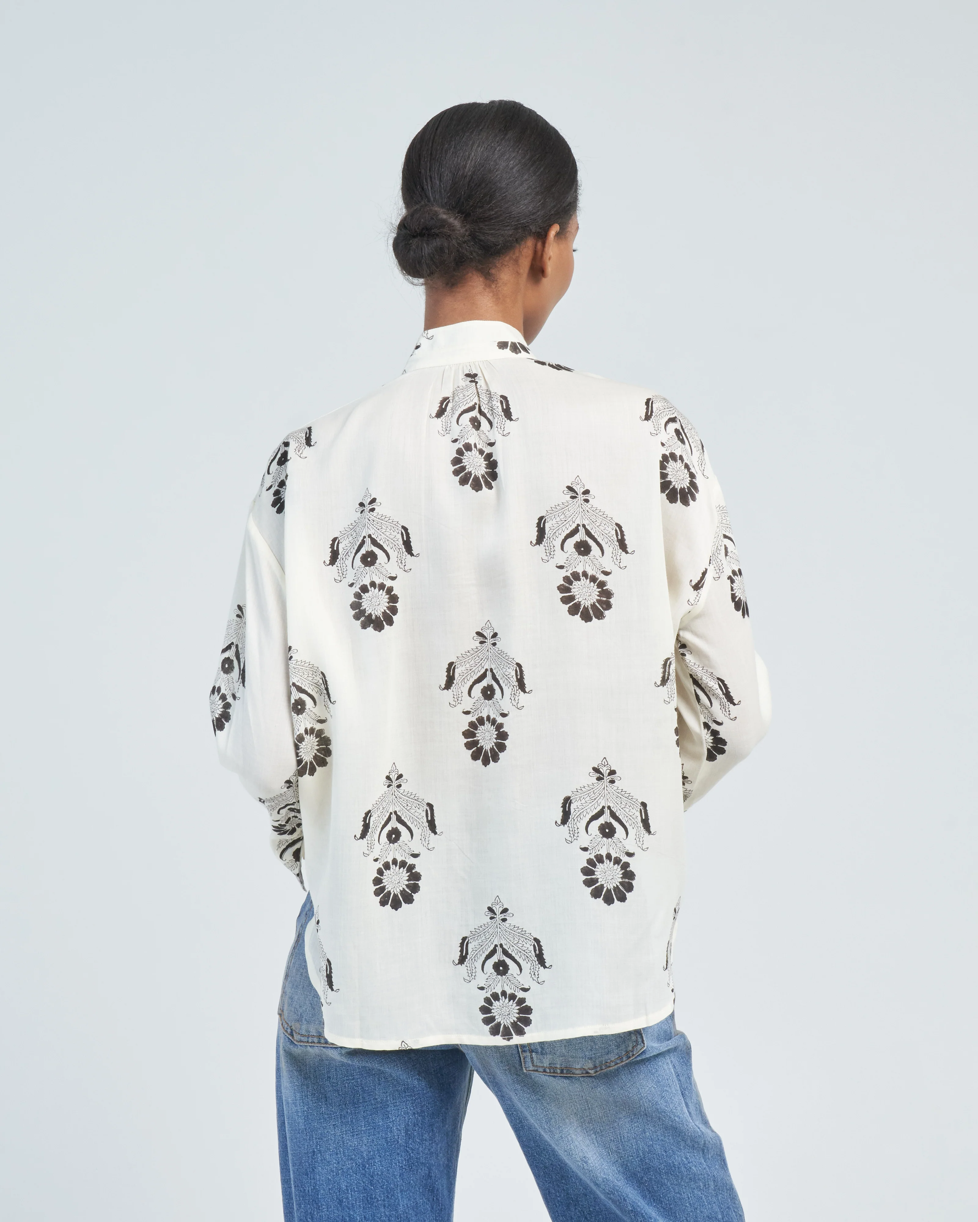 kiki ink cactus flower shirt - Image 4